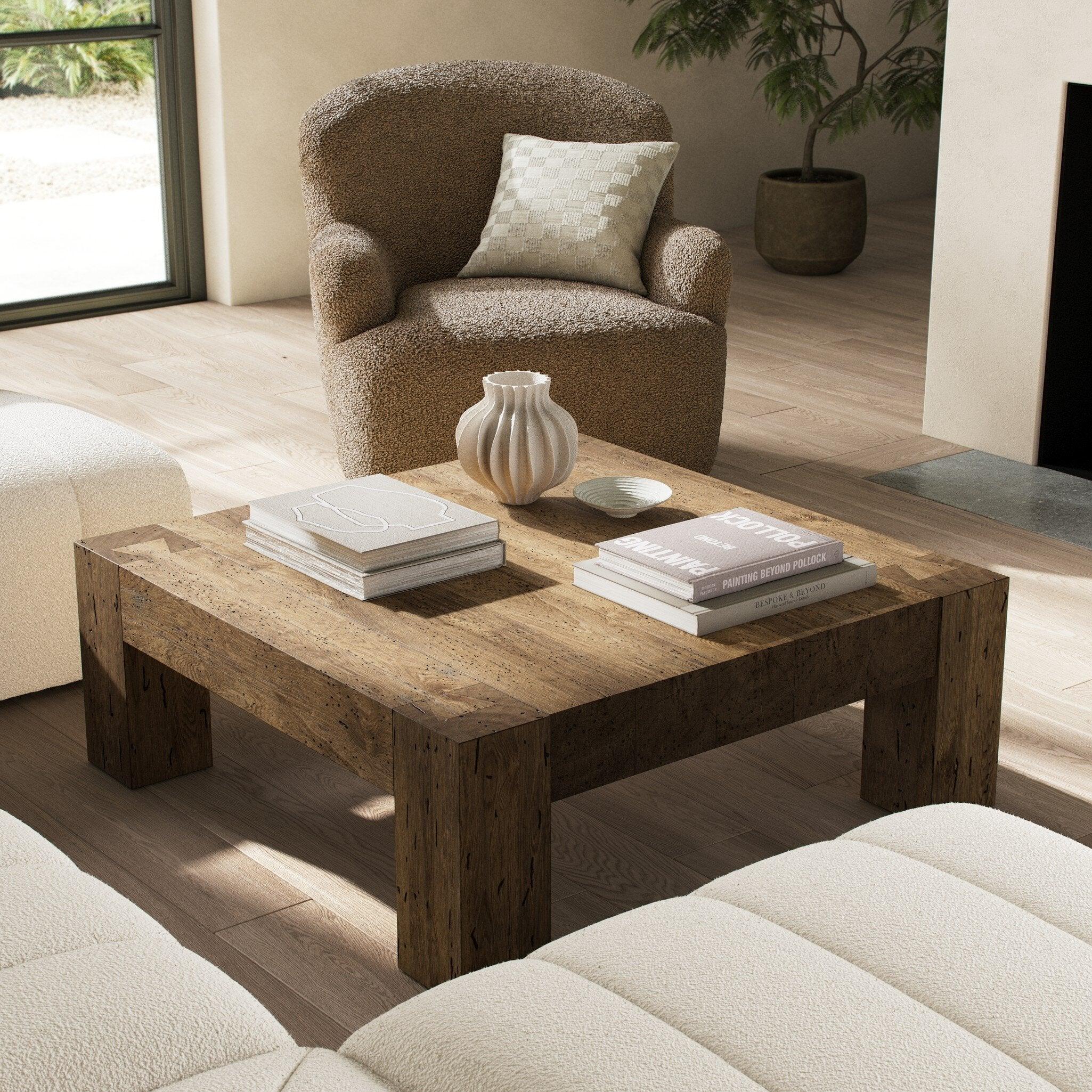 Abaso Small Square Coffee Table - Image 7
