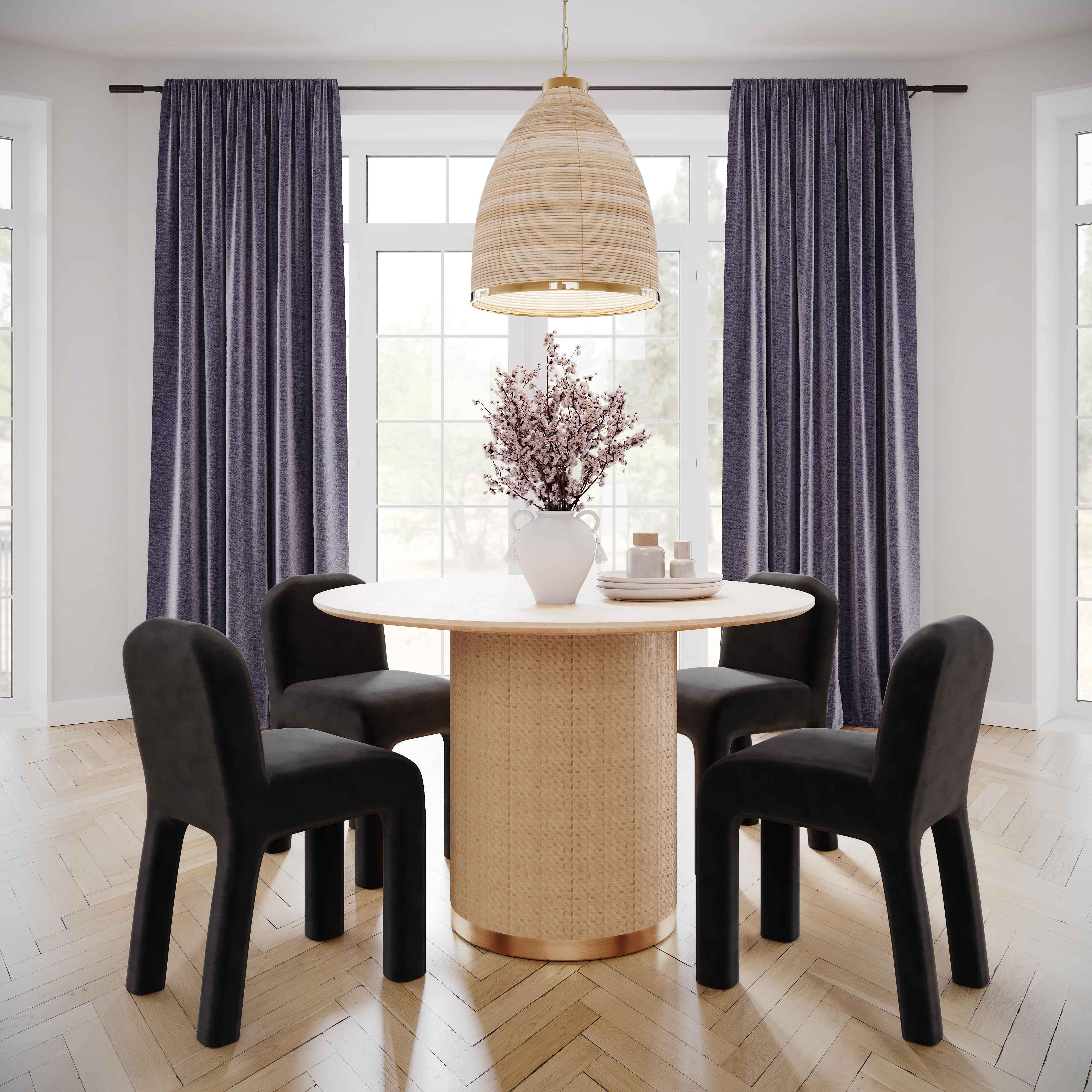 Akiba 49" Round Dining Table - Image 2
