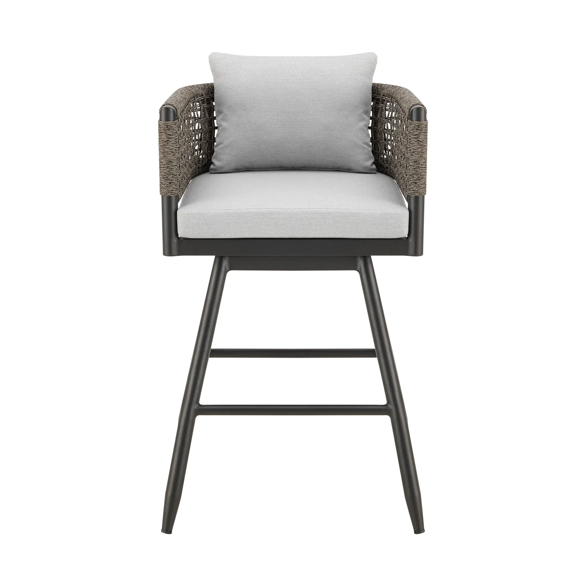 Alegria Outdoor Swivel Barstool - Set of 2