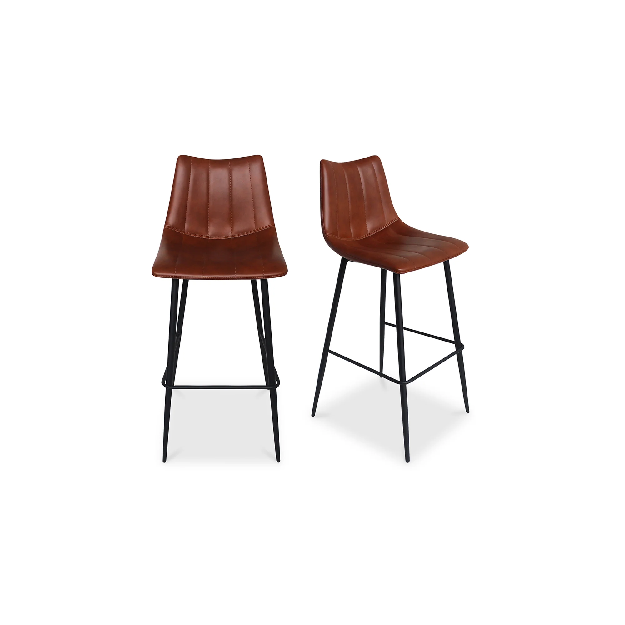 Alibi Barstool Brown - Set Of Two - Image 3