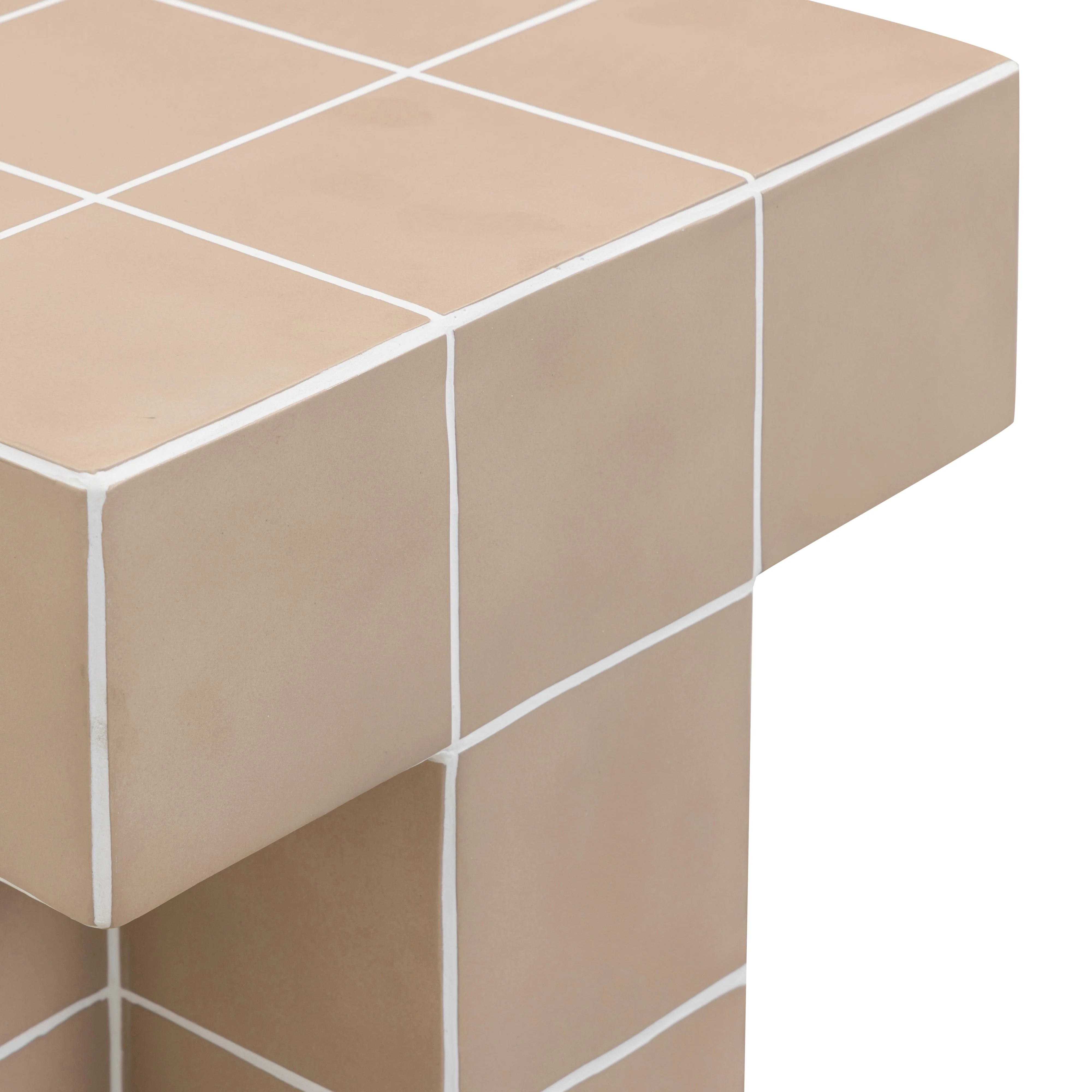 Alma Tile Concrete Indoor/Outdoor Side Table - Image 16