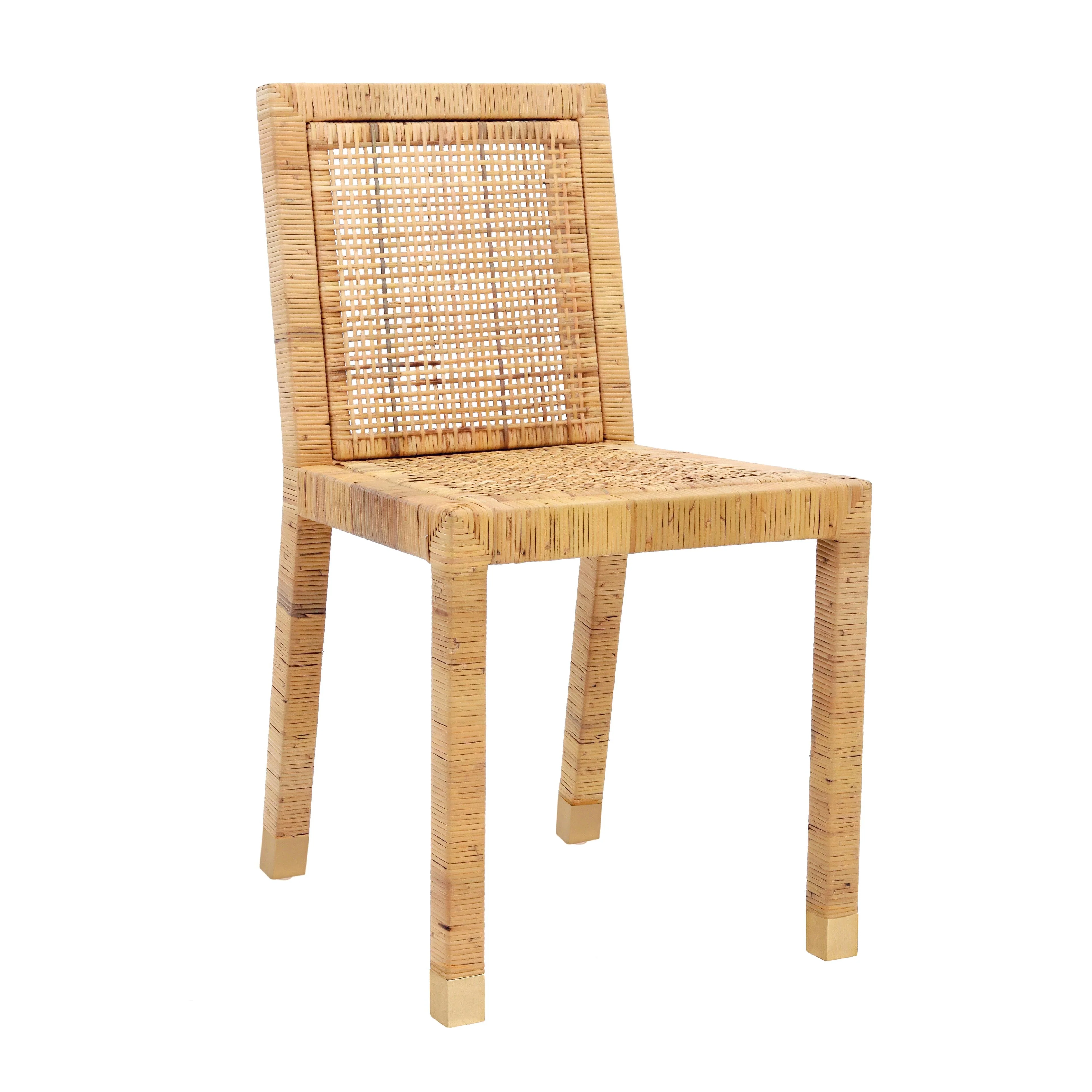 Amara Rattan Dining Chair - Image 3