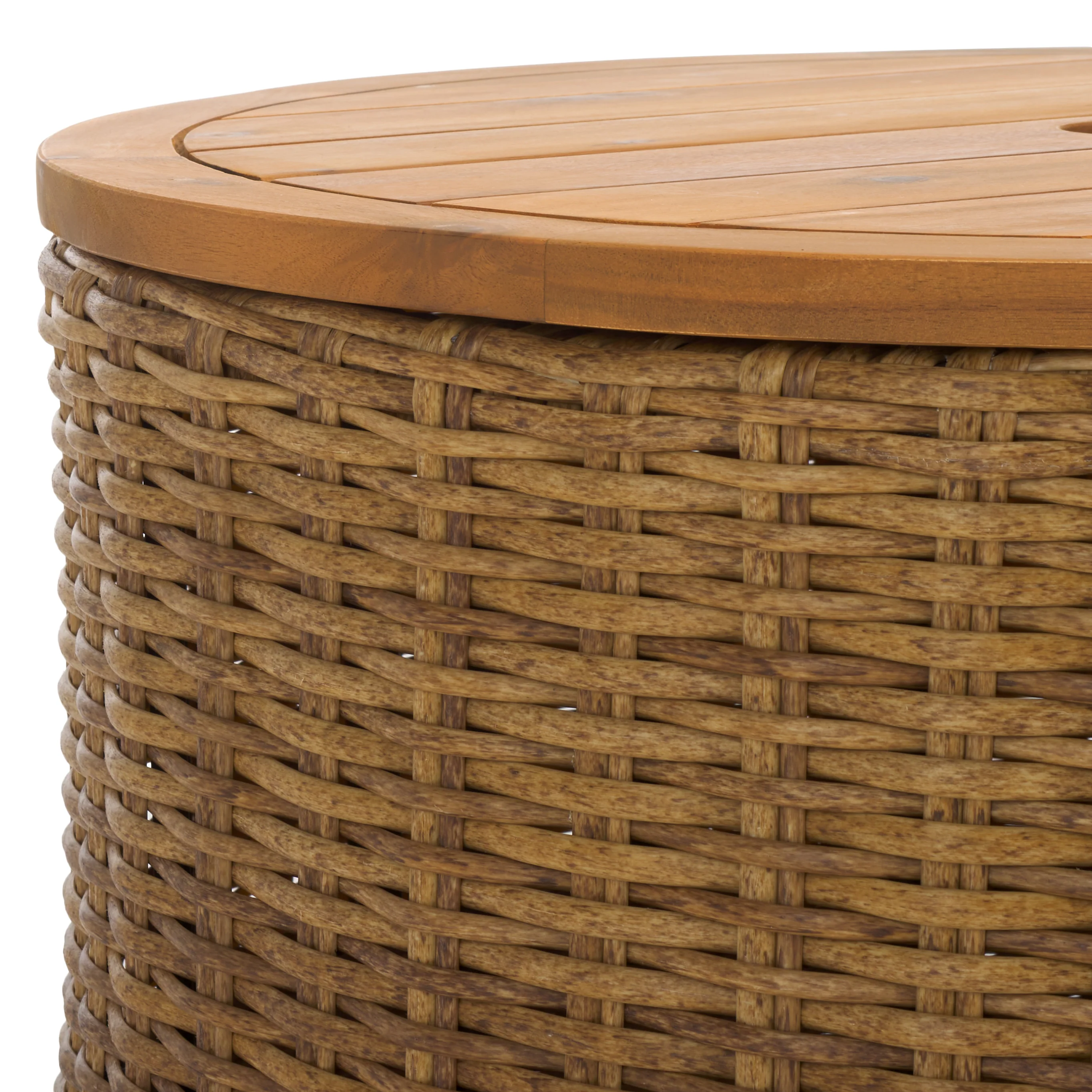 Anguilla Wicker Coffee Table - Image 4