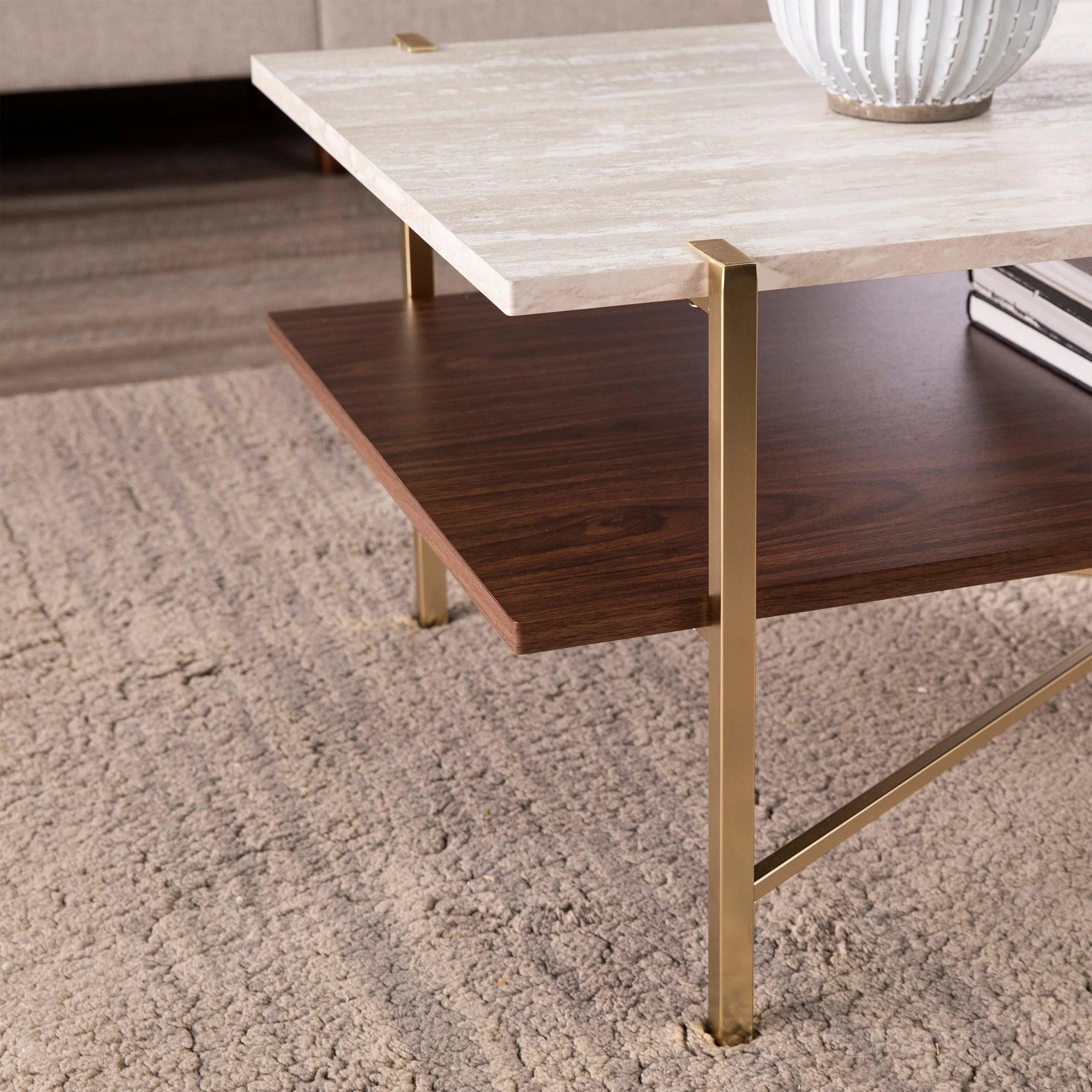 Ardmillan Rectangular Cocktail Table w/ Storage - Image 6