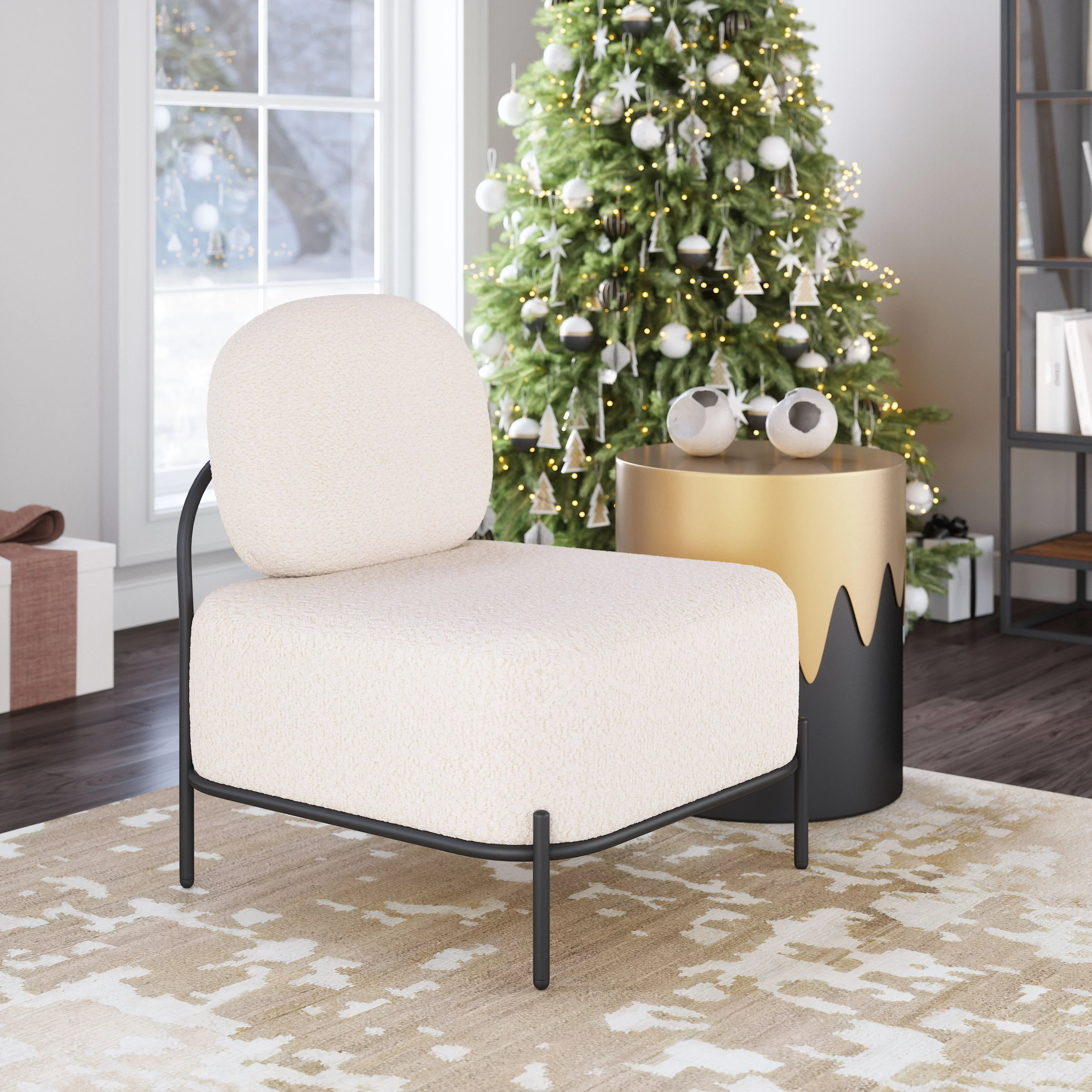 Arendal Accent Chair Vanilla - Image 2