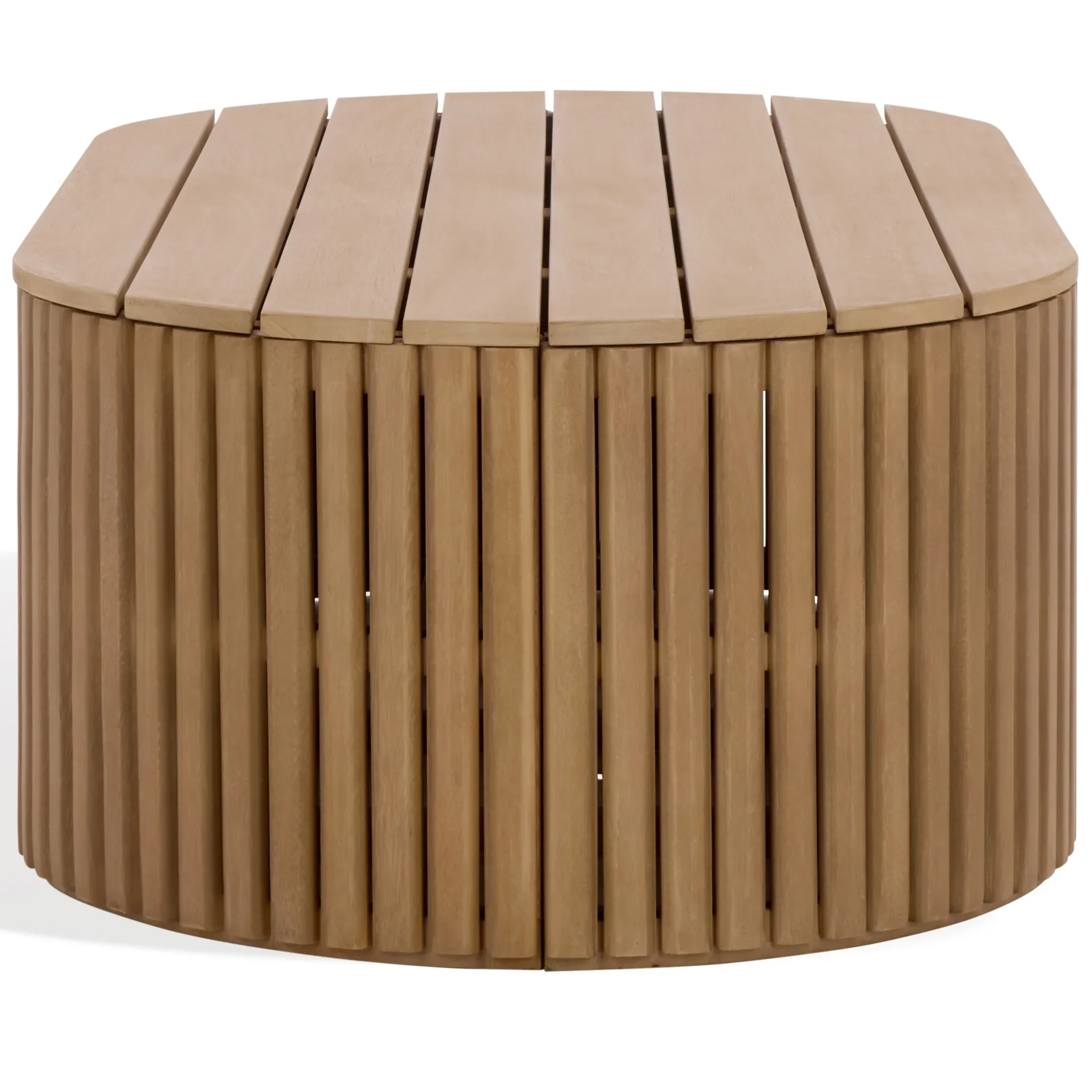 Arielle Eucalyptus Wood Coffee Table - Image 6