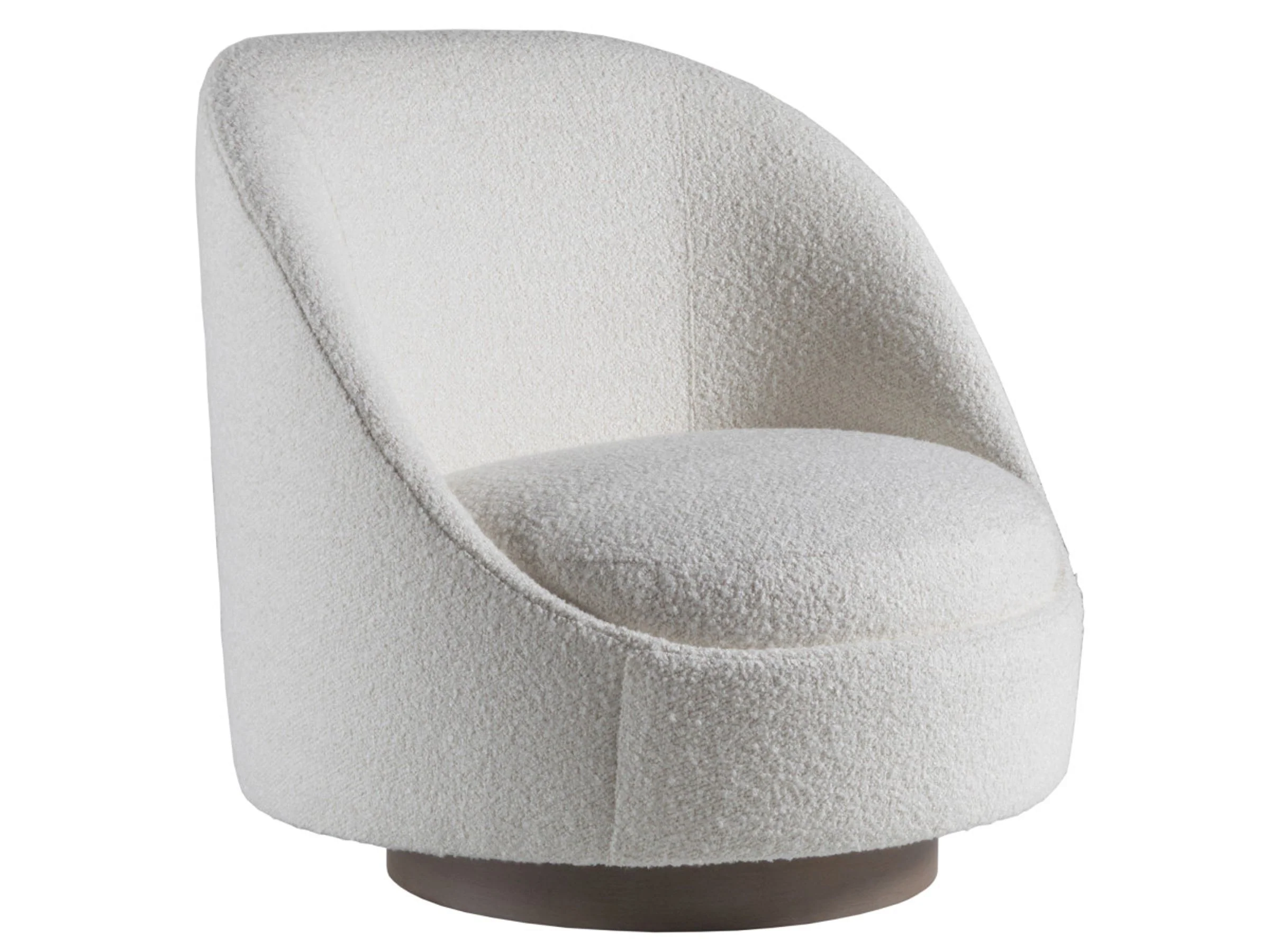 Genevieve Upholstered Swivel Chair - Image 3