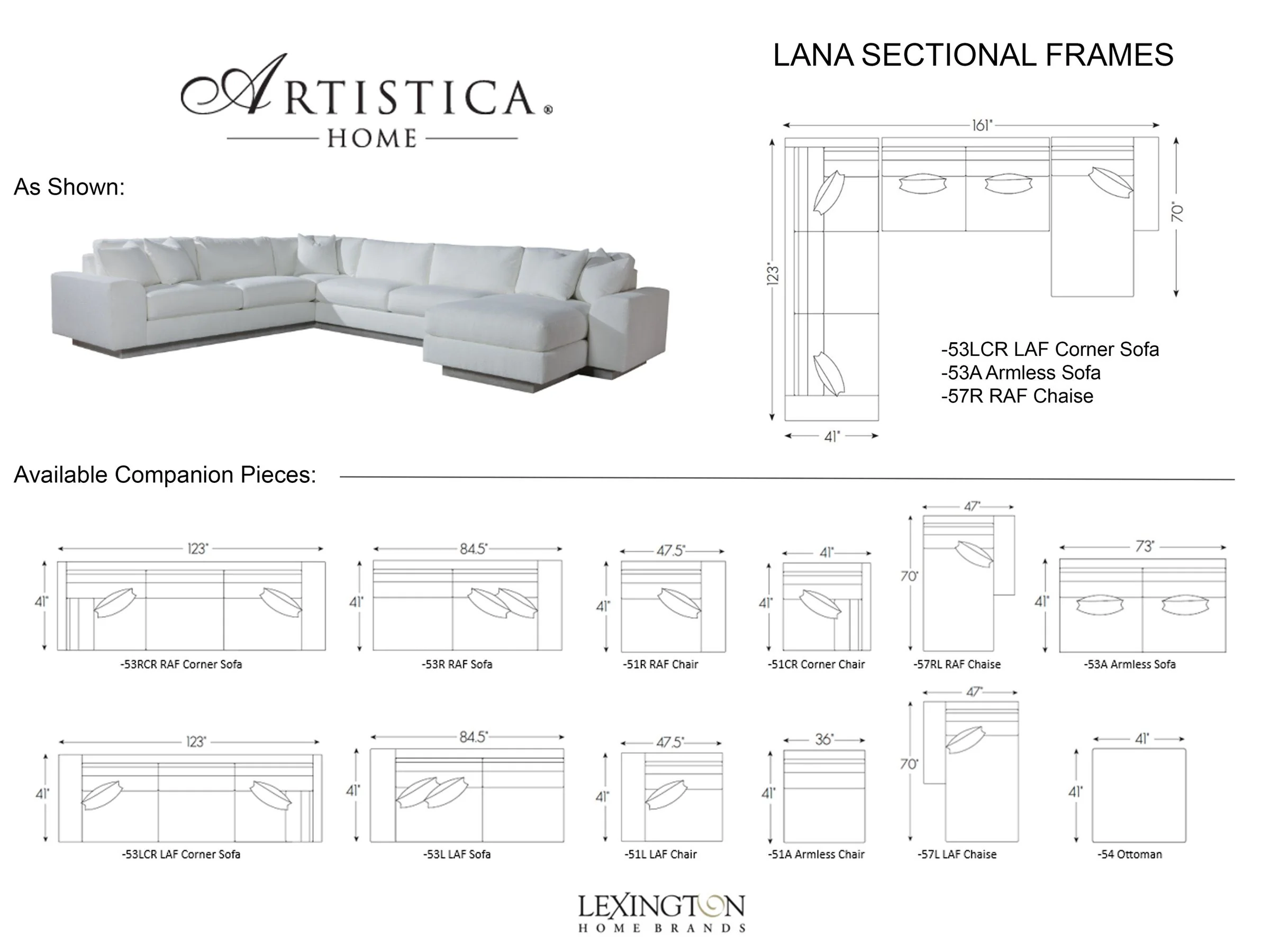 Lana Upholstered Sectional - Image 3