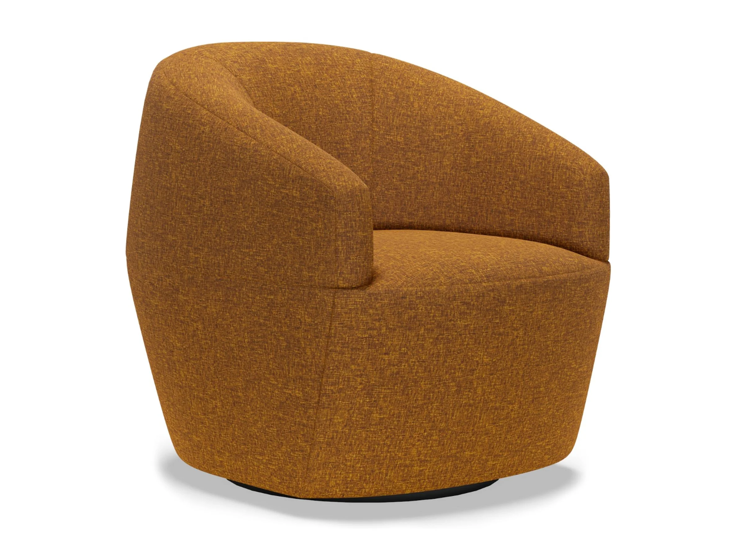 Natalie Upholstered Swivel Chair - Image 10