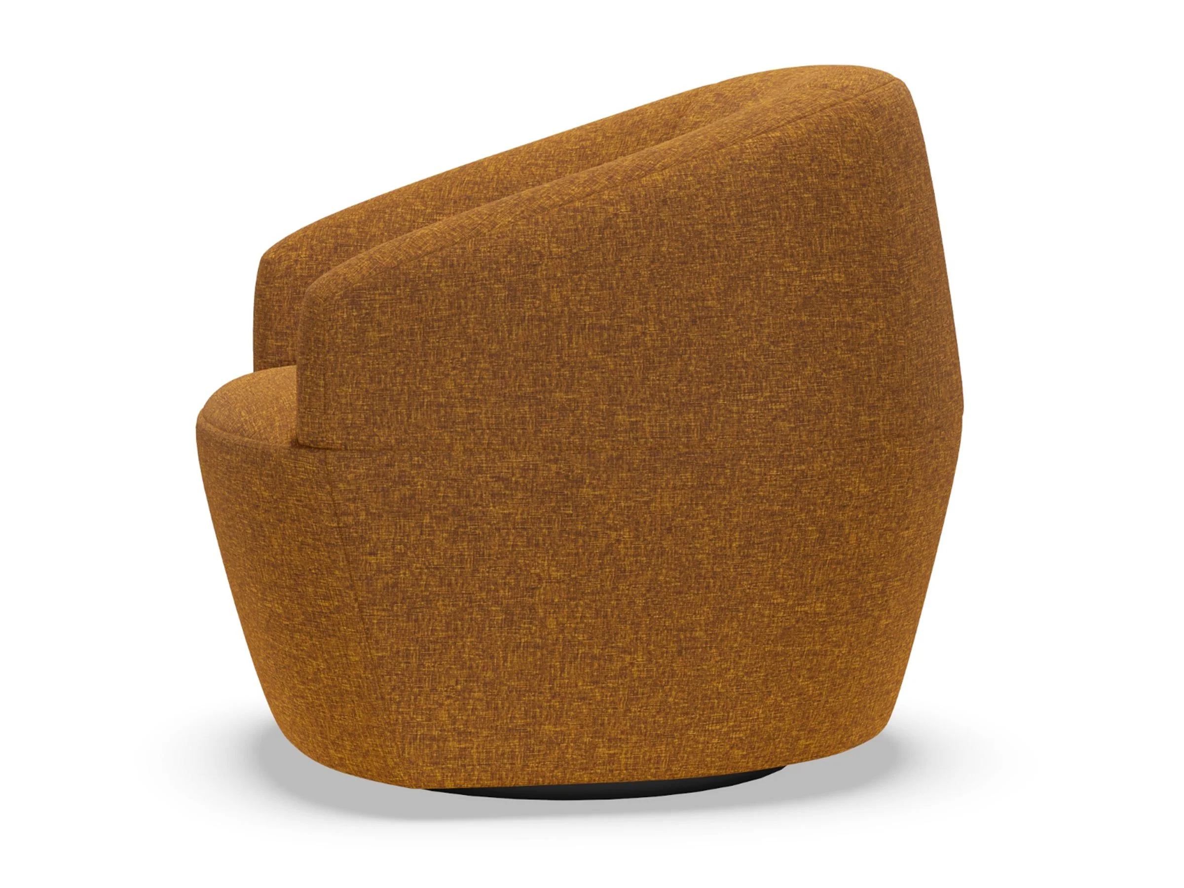 Natalie Upholstered Swivel Chair - Image 11