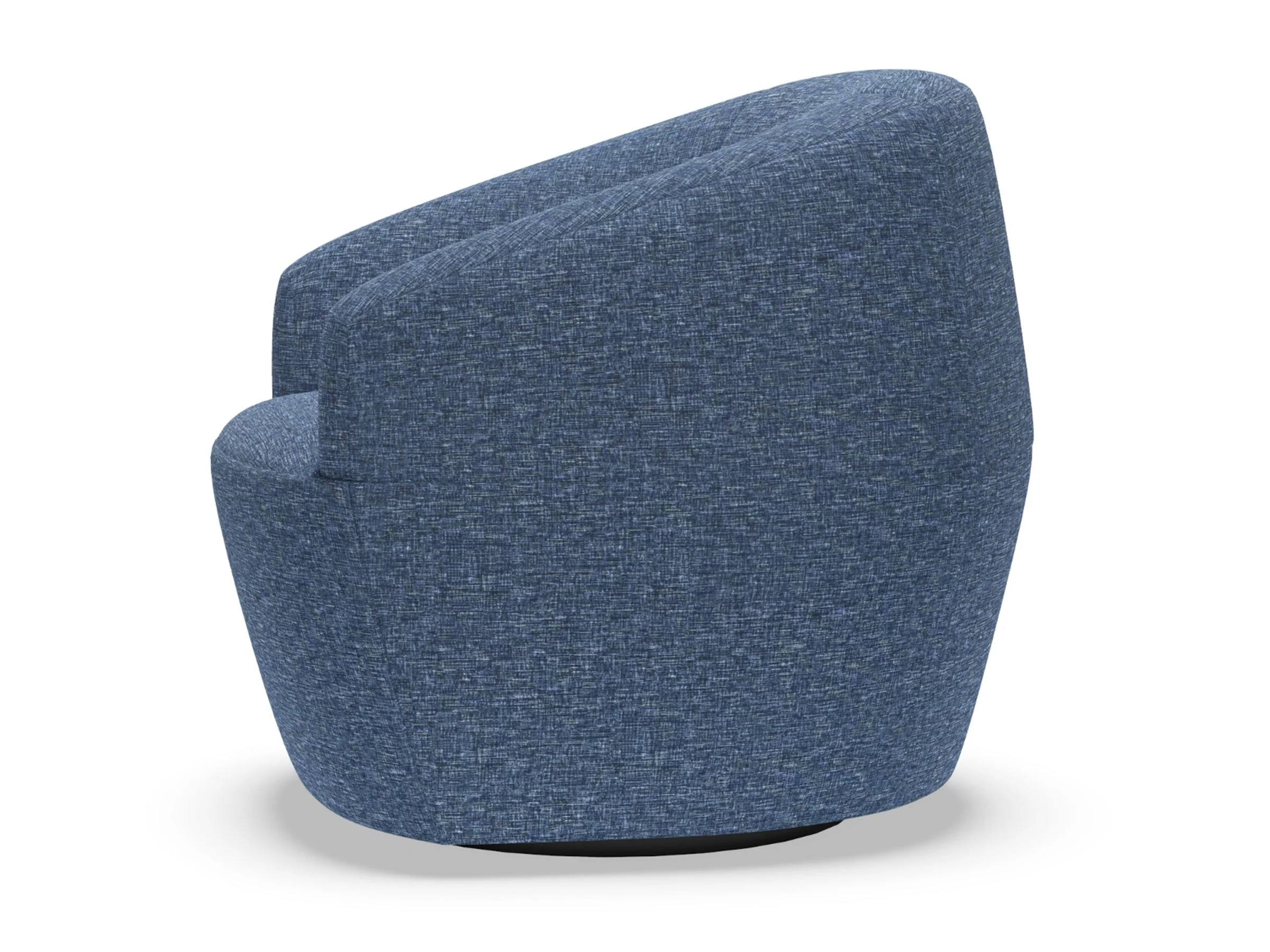 Natalie Upholstered Swivel Chair - Image 8
