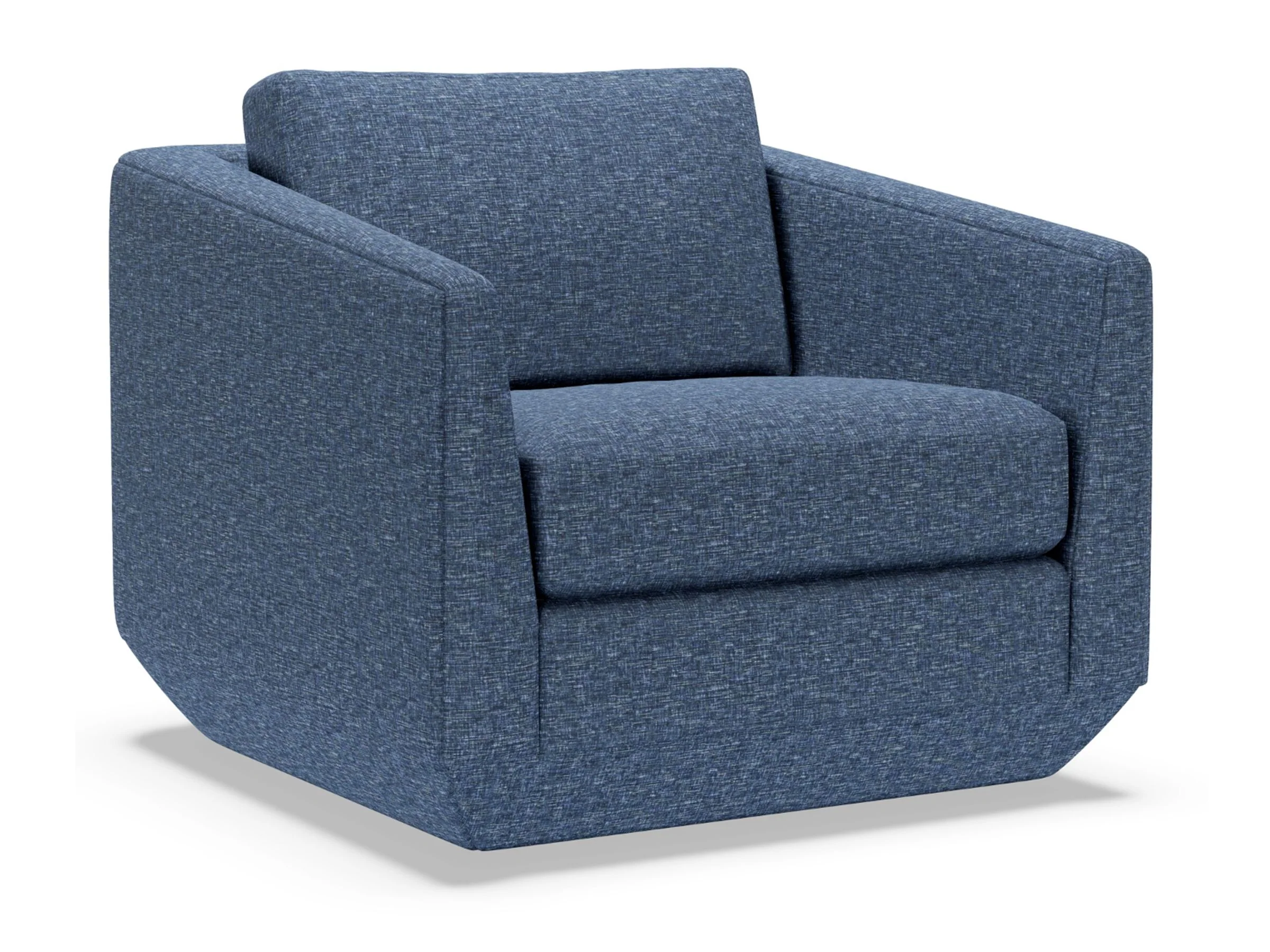 Veronica Upholstered Swivel Chair - Image 7