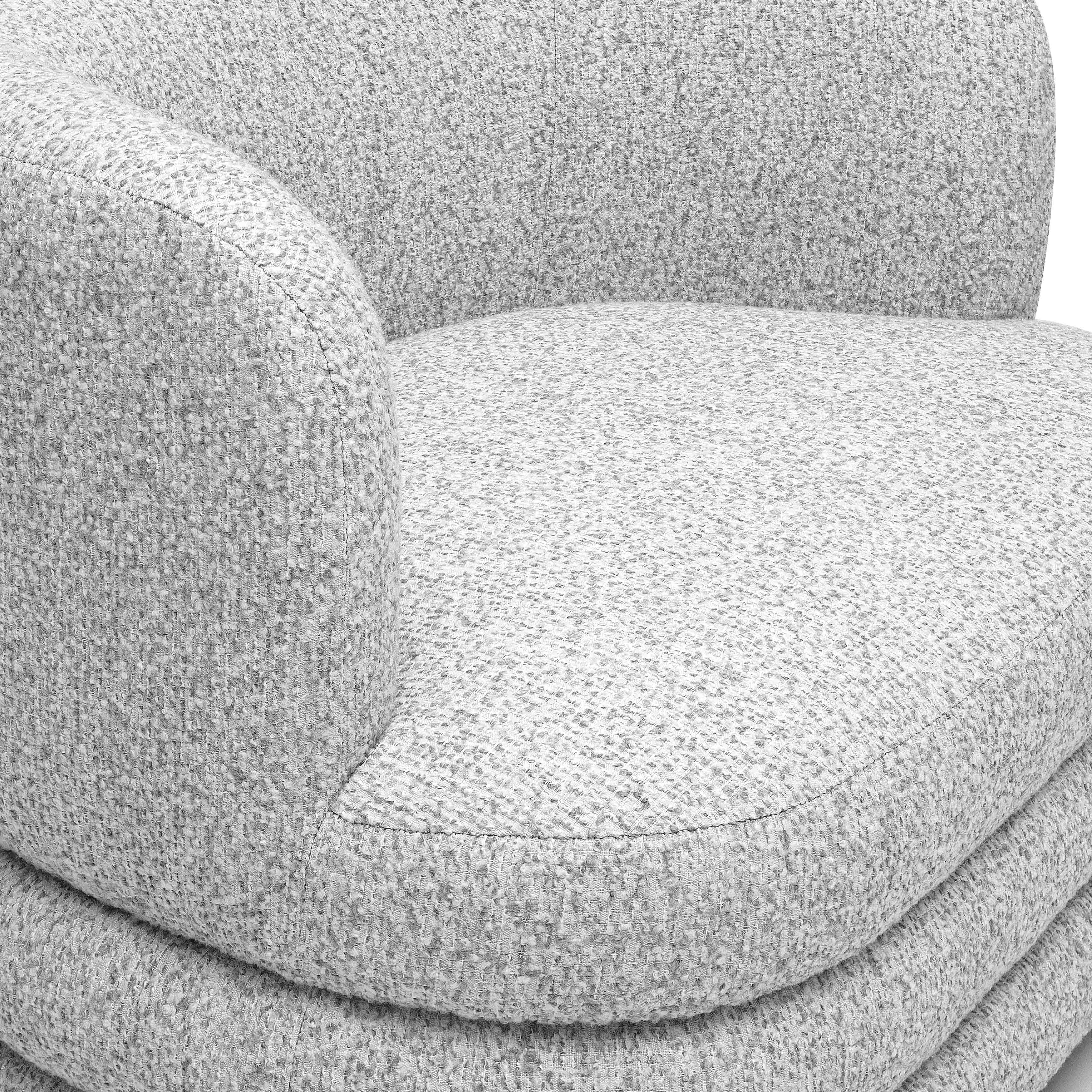 Astor Heavy Performance Boucle Swivel Hotel Lounge Chair - Image 23