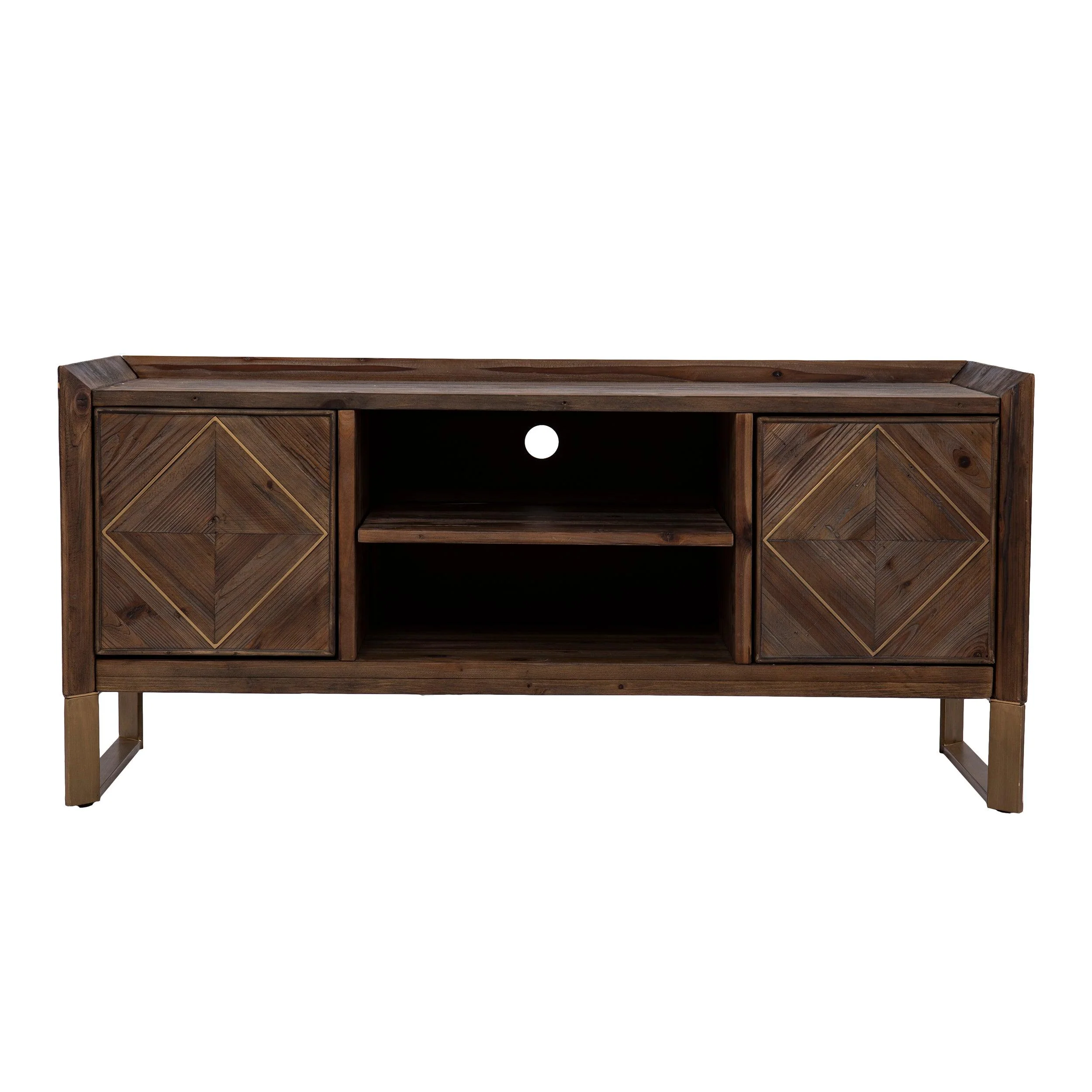 Astorland Reclaimed Wood Media Console - Image 3