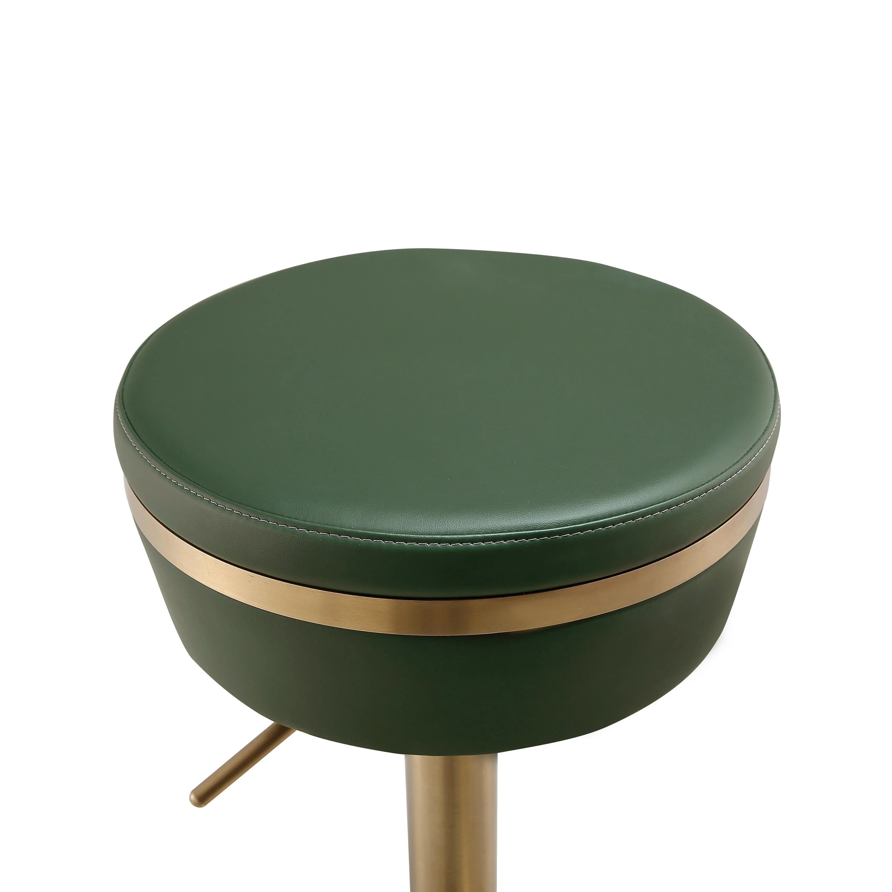 Astro Malachite Green and Gold Adjustable Stool - Image 6