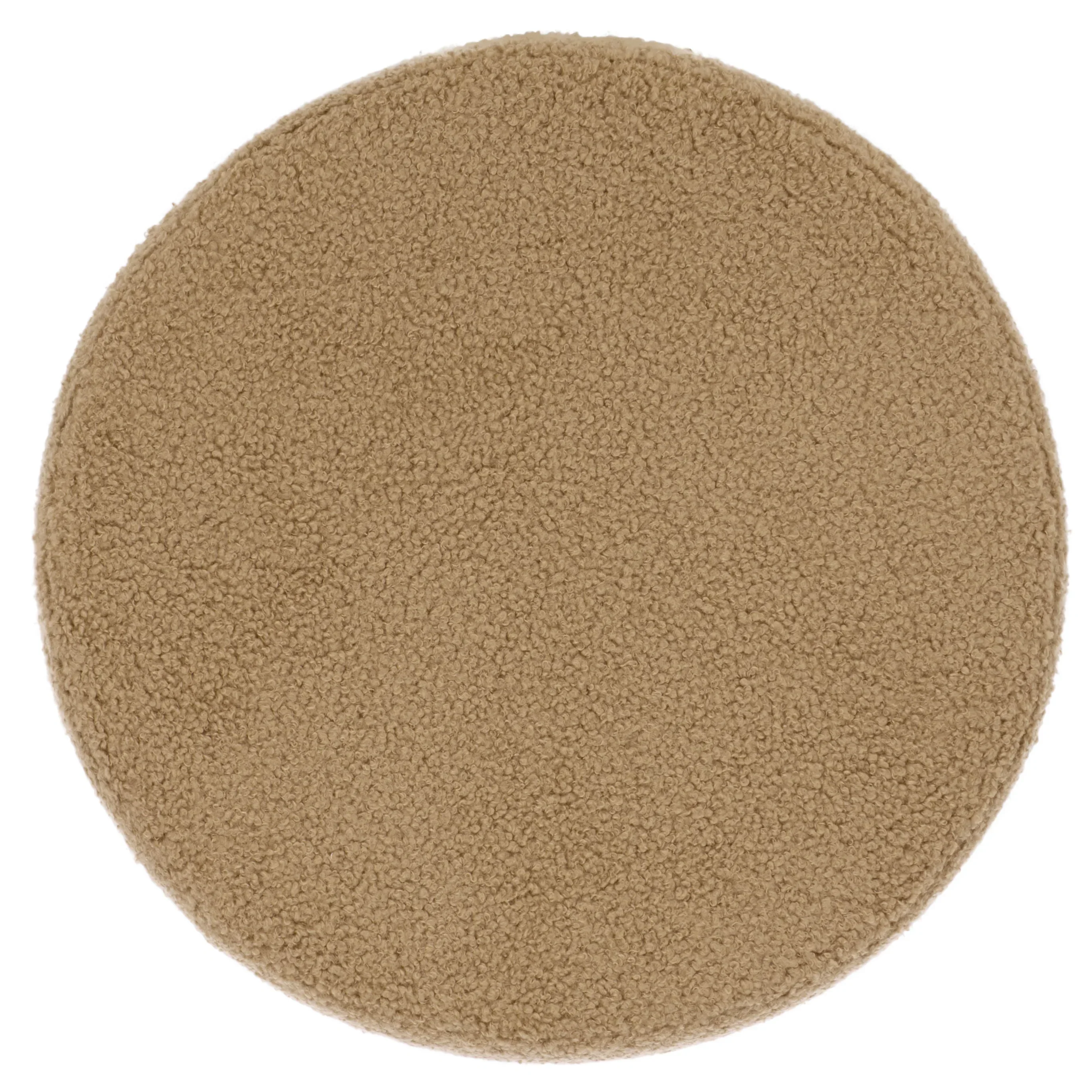 Aubrie Teddy Fabric Ottoman - Image 8
