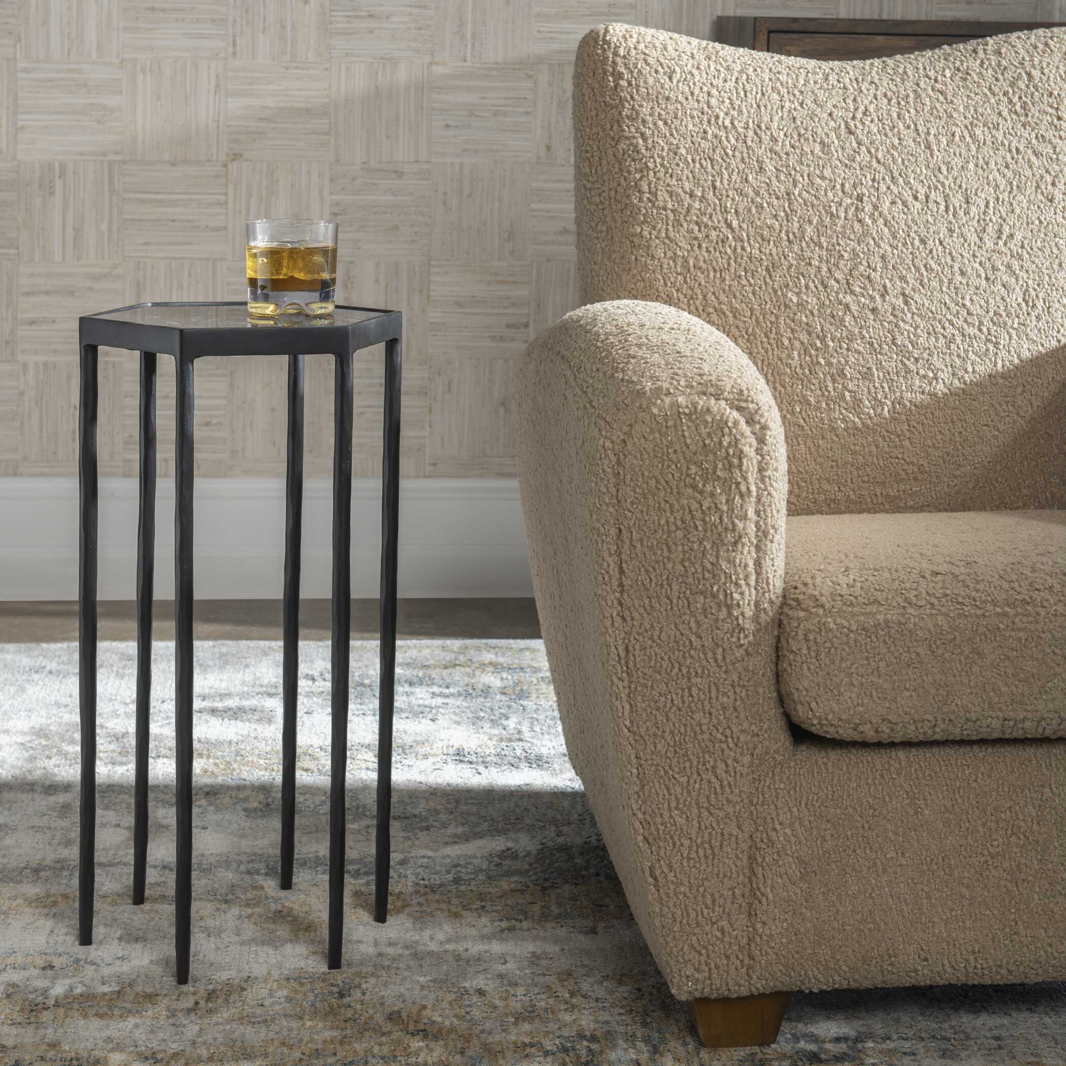 Aviary Hexagonal Accent Table - Image 2