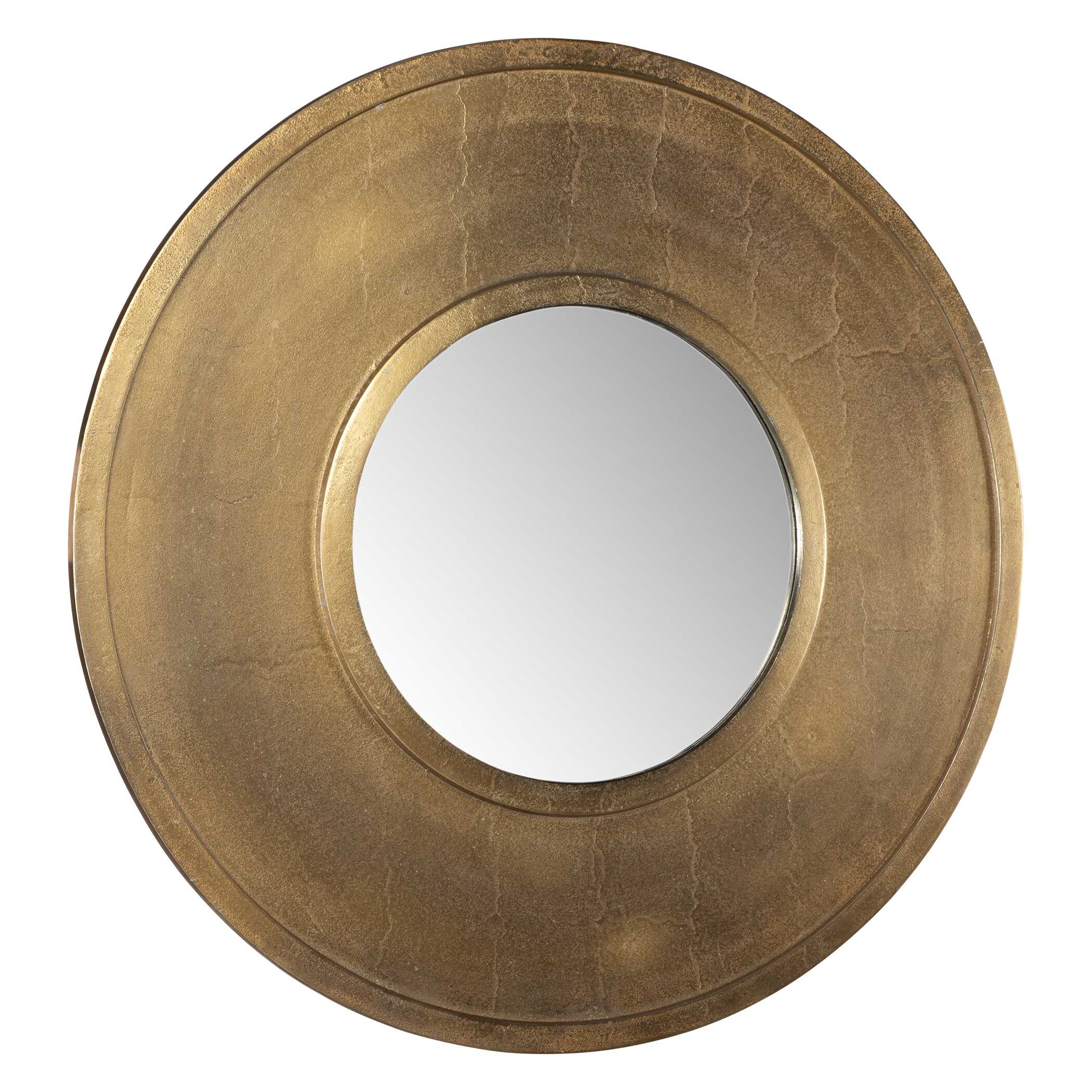 Axel Round Brass Mirror - Image 4