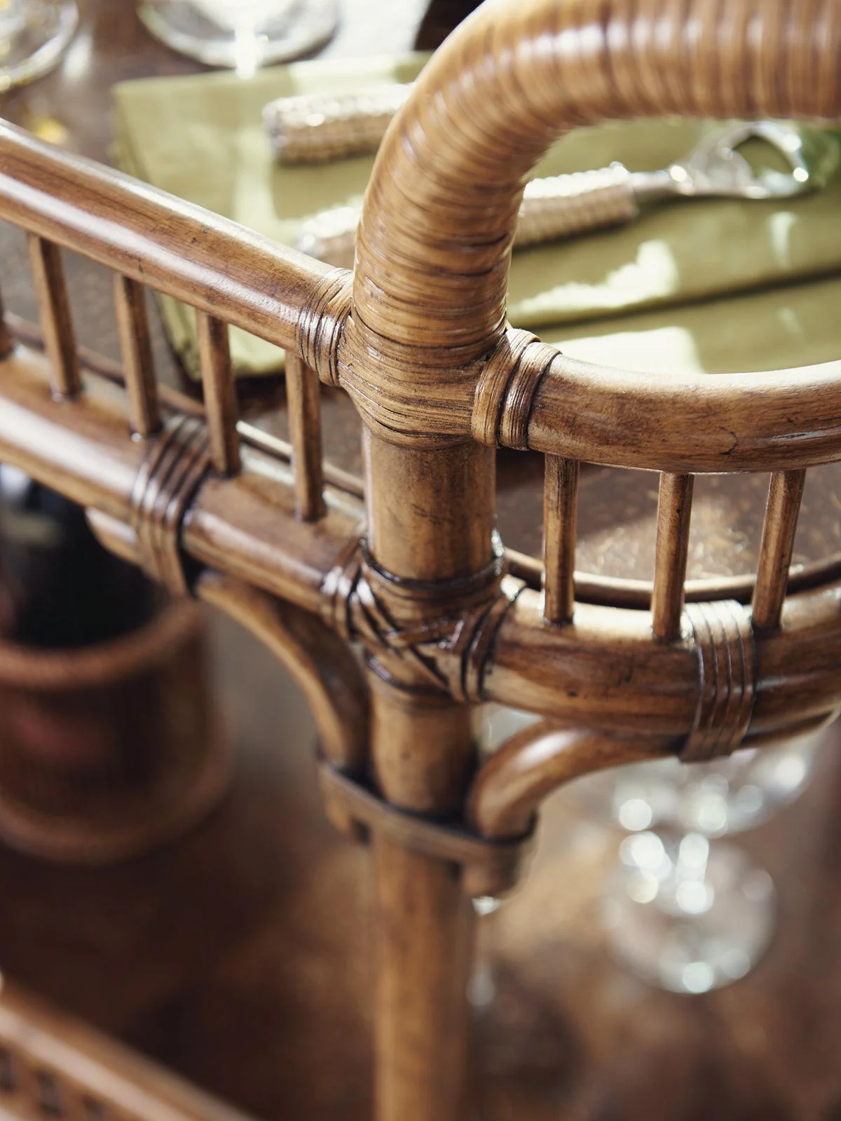 Bali Hai Veranda Bar Cart - Image 4