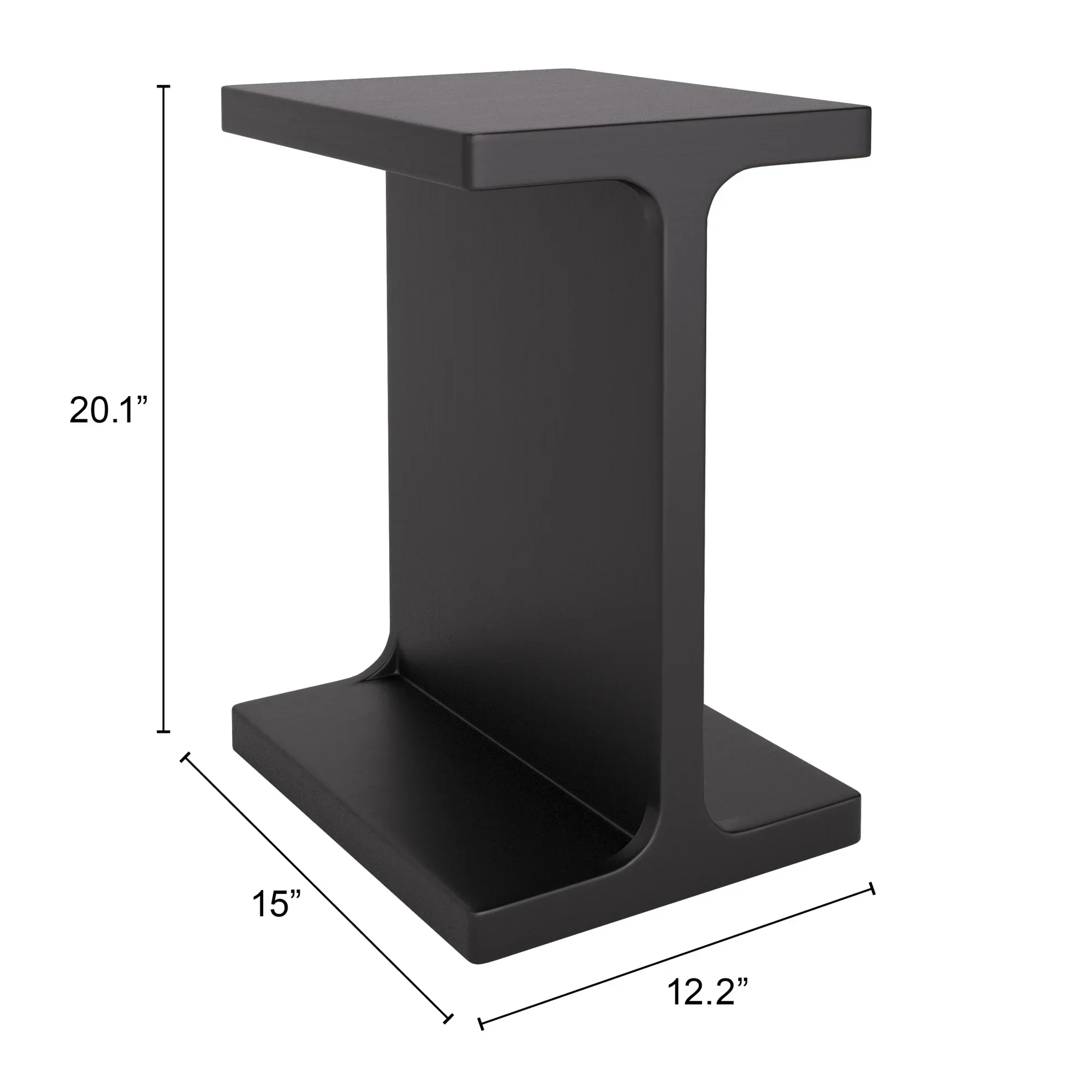 Bama Side Table Black - Image 5