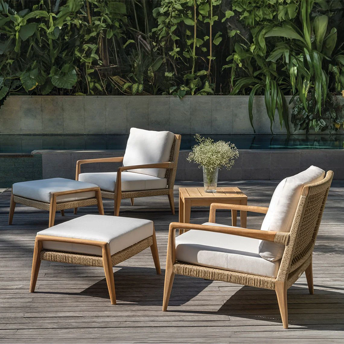 Barcelona Deep Seating Ottoman - Image 2