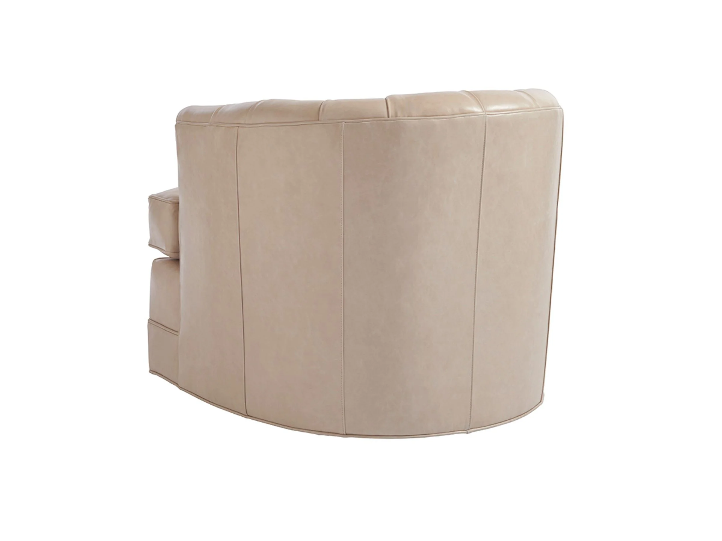 Cliffhaven Leather Swivel Chair - Image 2