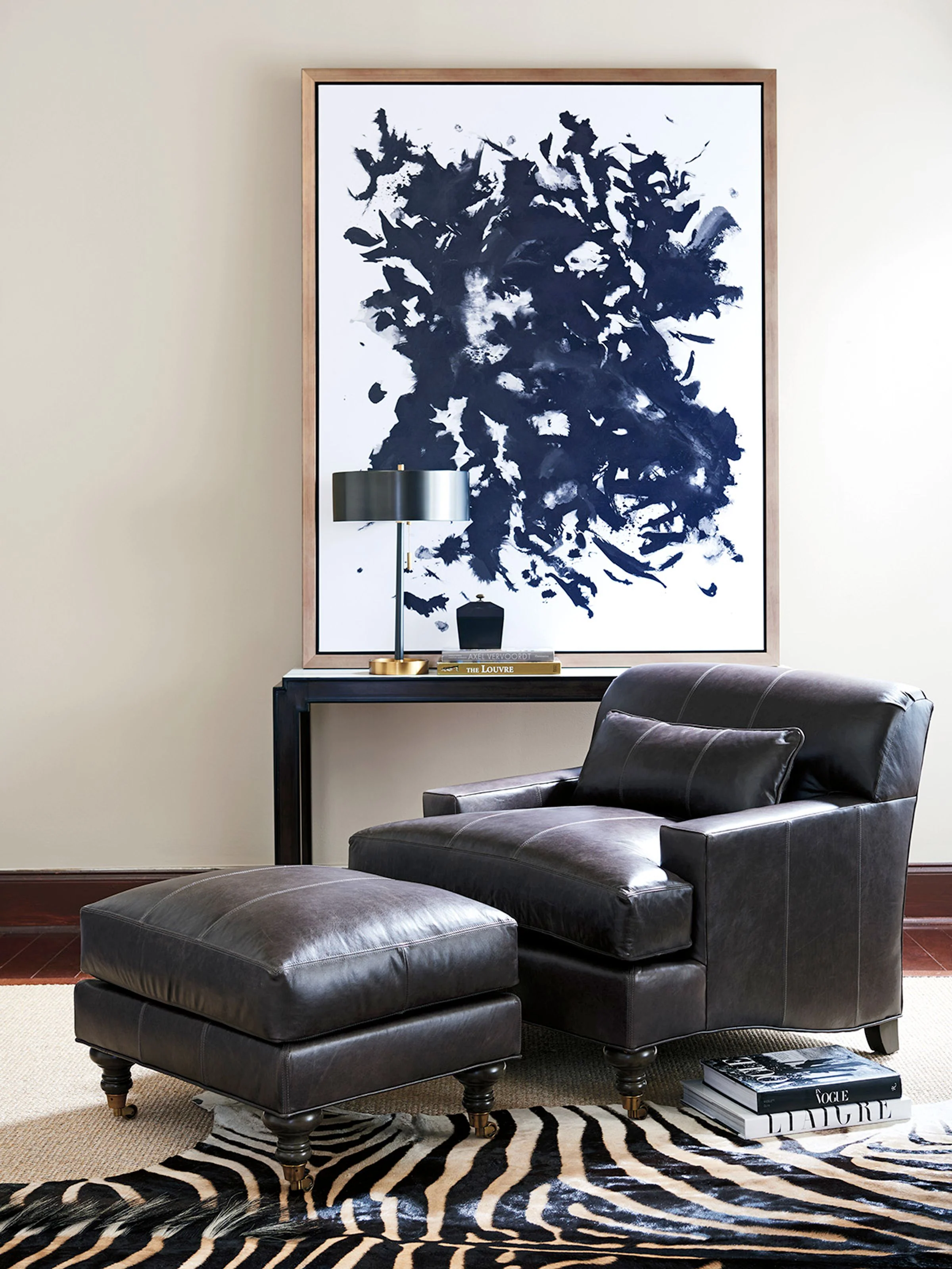 Oxford Leather Chair - Image 2