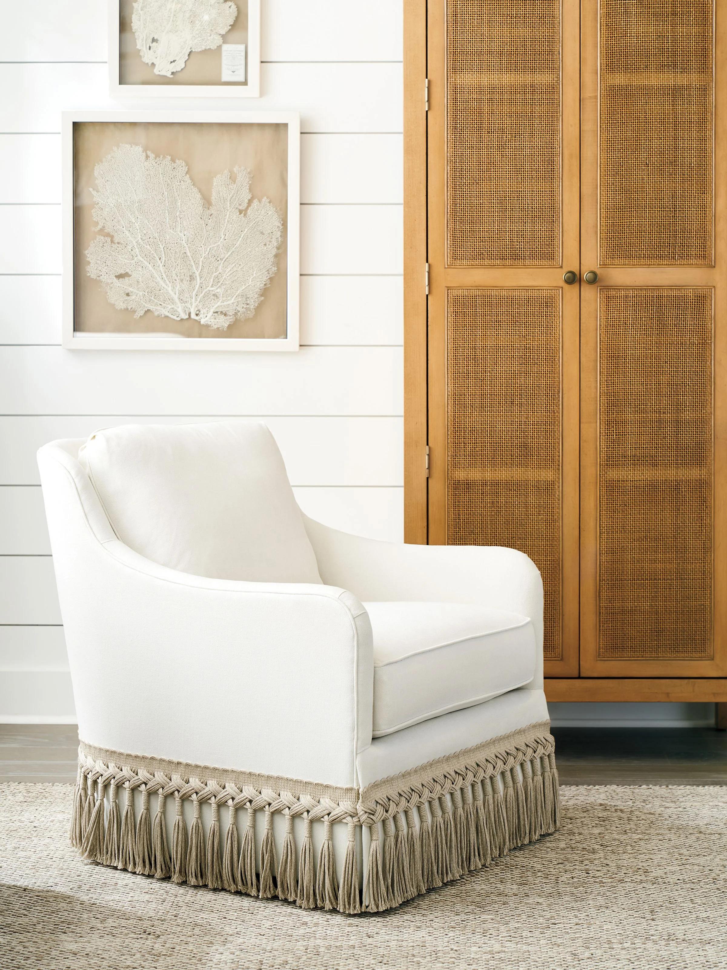 Salt Creek Upholstered Swivel Chair - Image 3