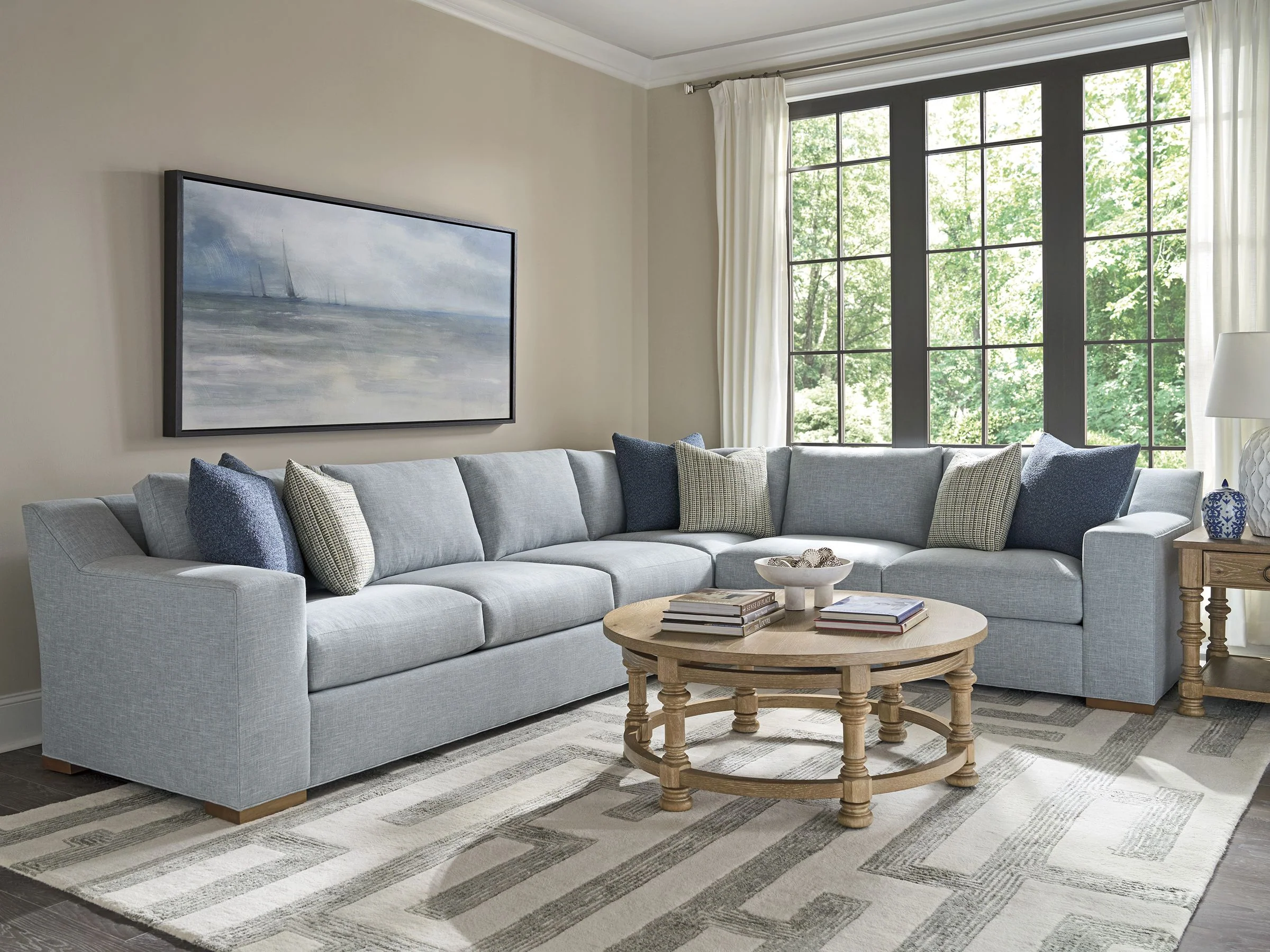 Shaws Cove Upholstered Sectional - Image 3
