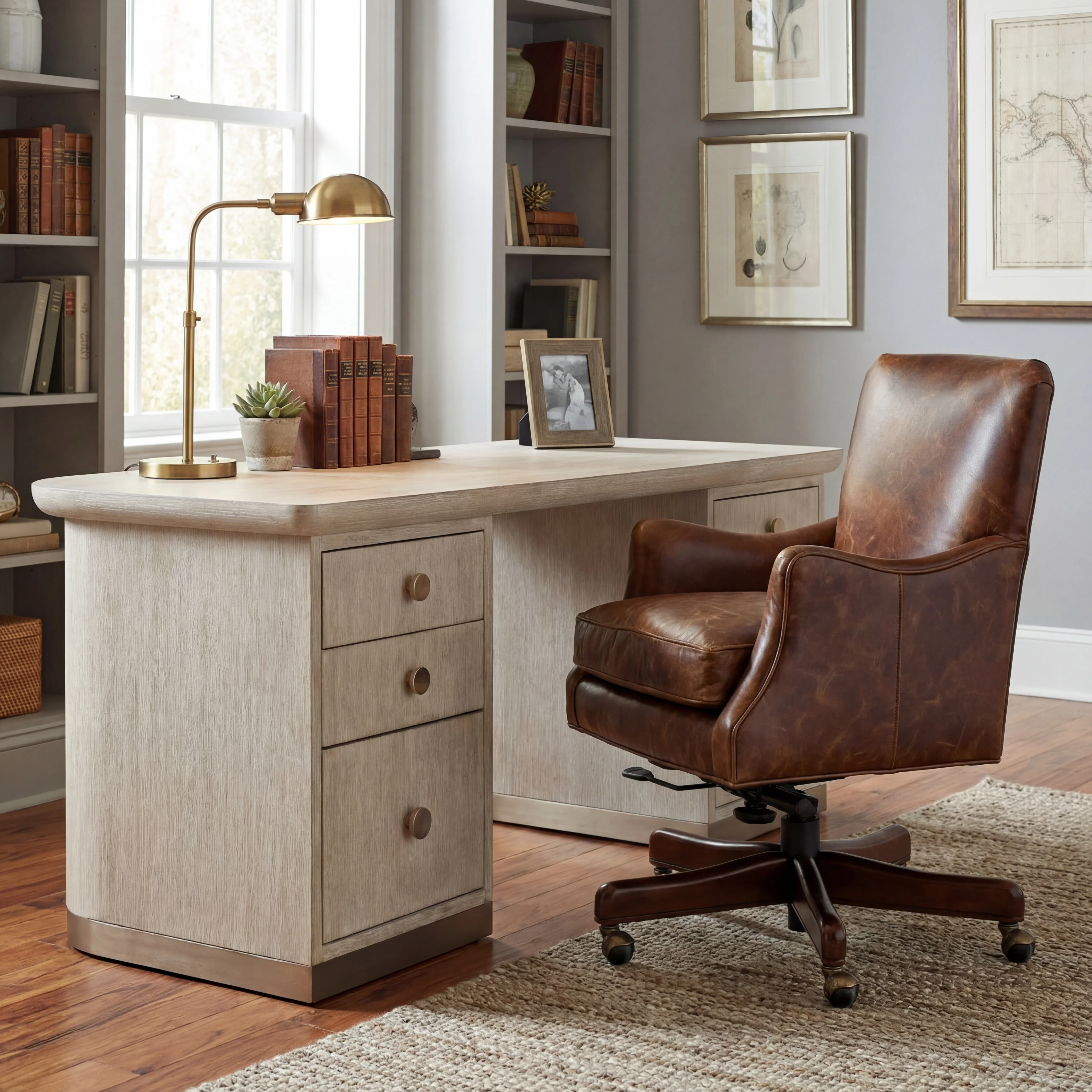 Barker Executive Swivel Tilt Chair - Image 3