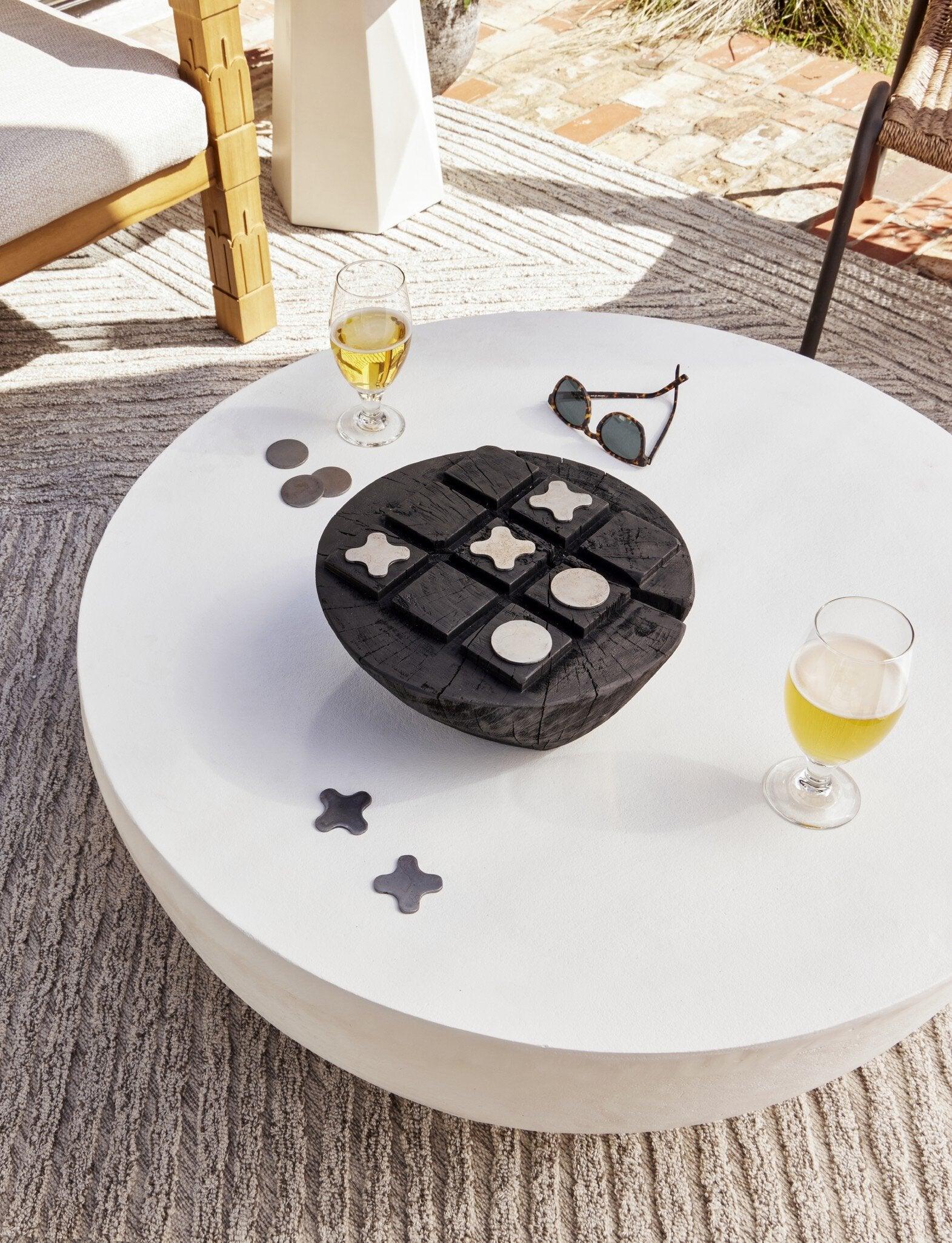 Basil Outdoor Round Coffee Table - Image 10