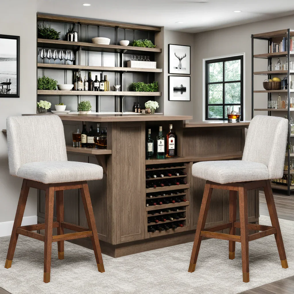 Basila Barstool - Set of 2 - Image 2