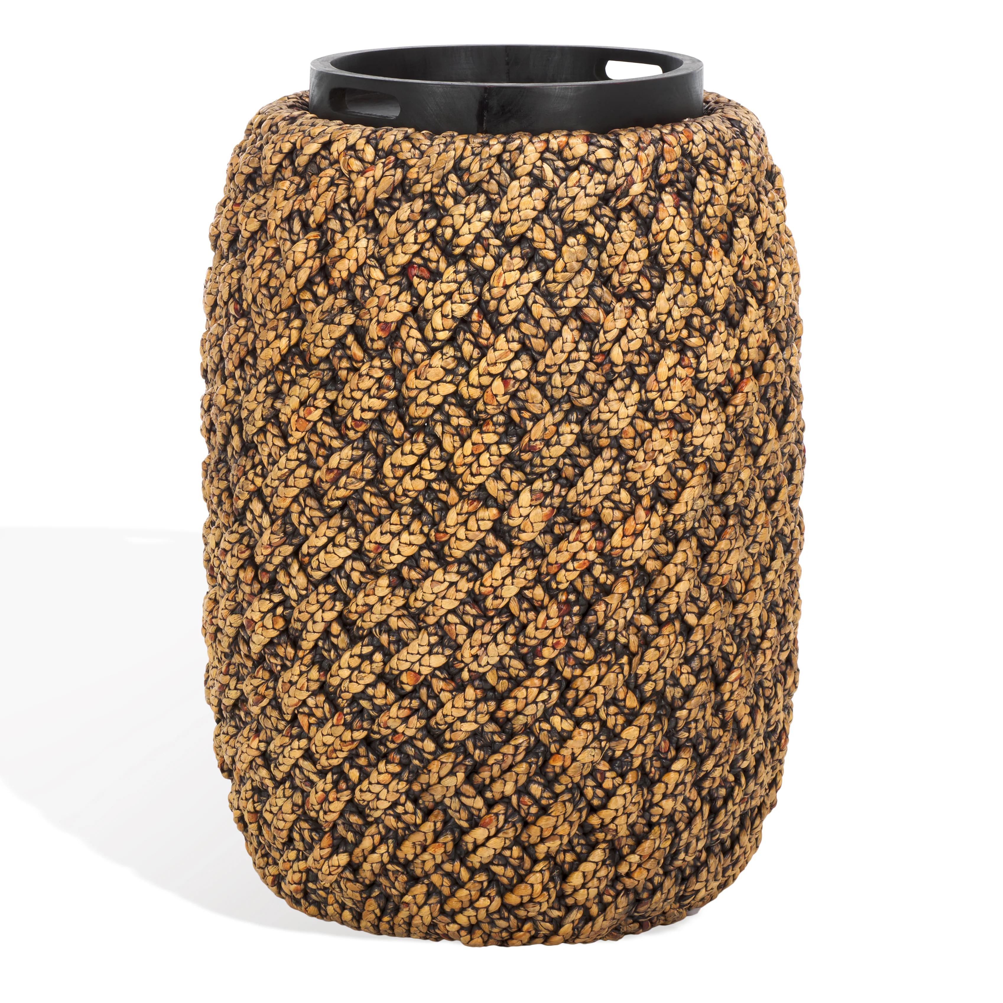 Bayley Waterhyacinth Storage Accent Table