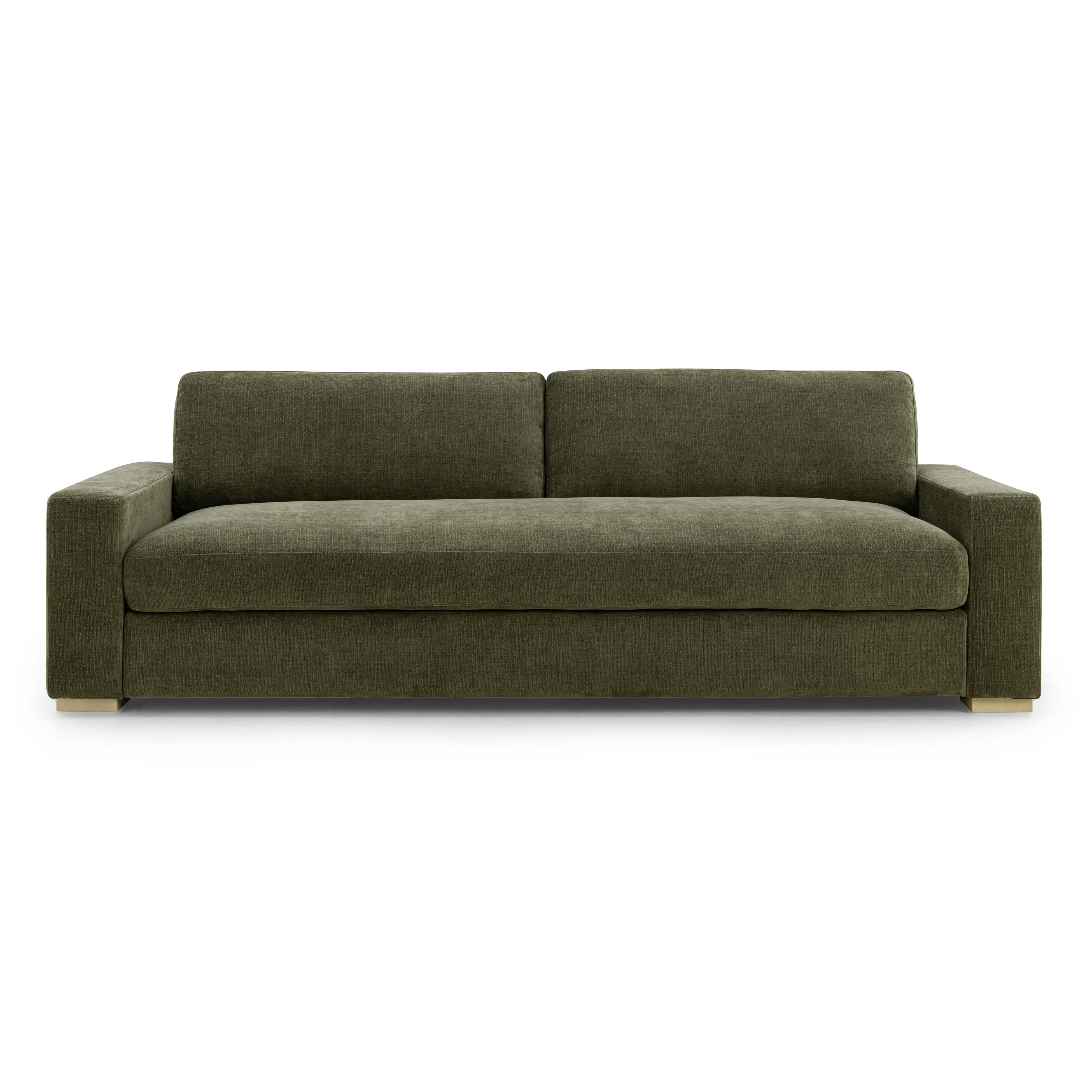 Beckham 96" Upcycled Performance Chenille Sofa - Image 7