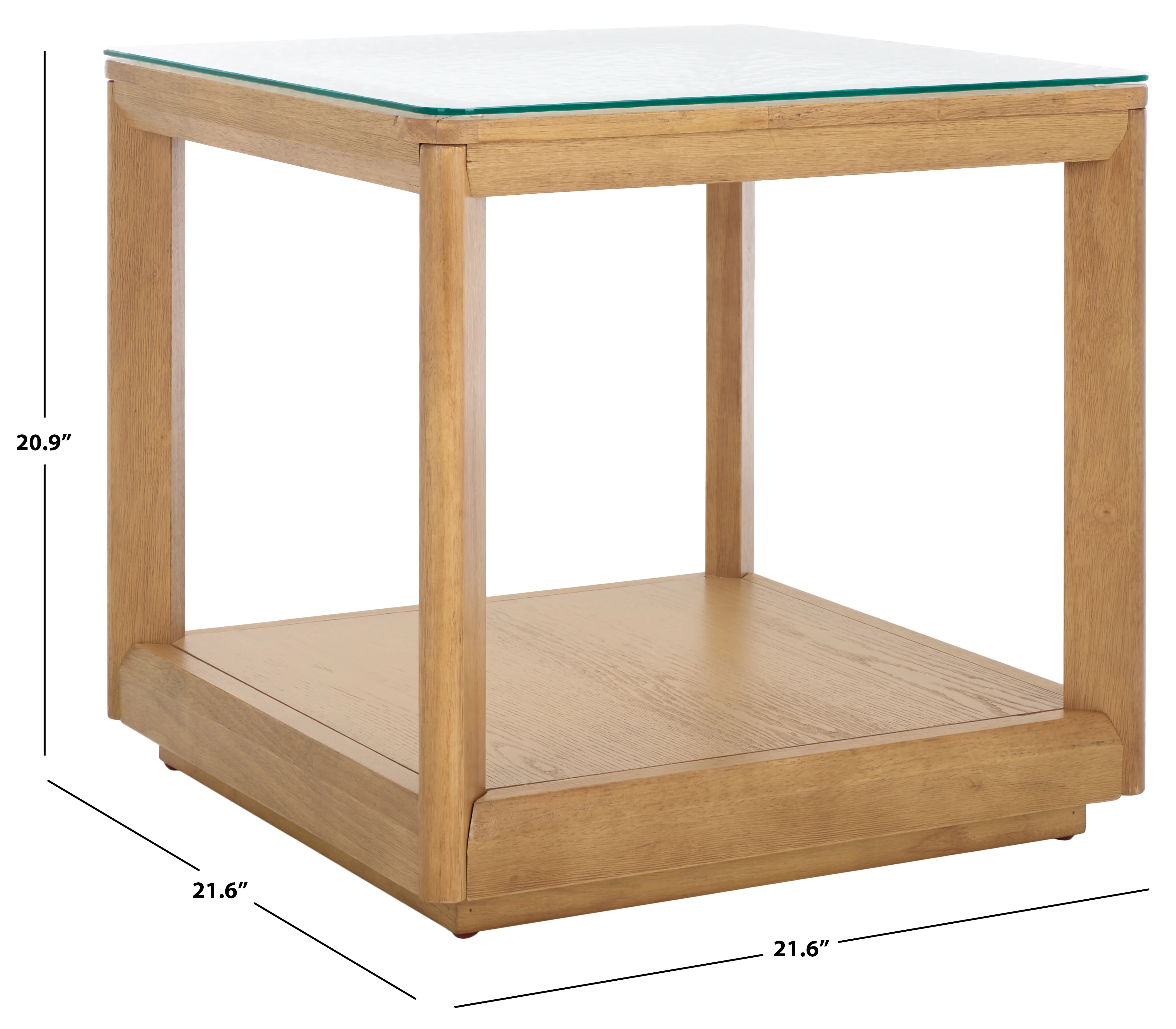 Benecarlo Glass Top Accent Table - Image 5