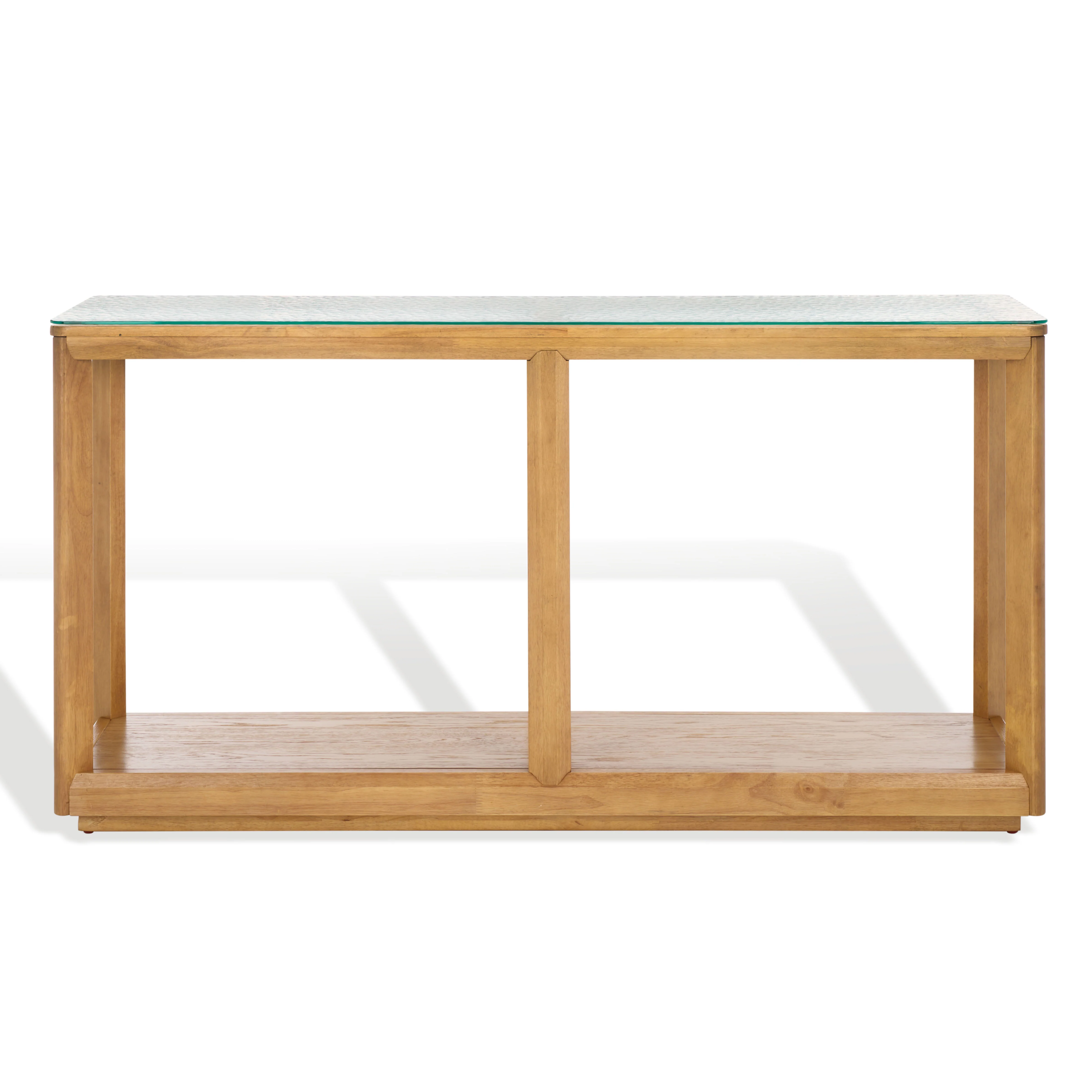 Benecarlo Glass Top Console Table - Image 2