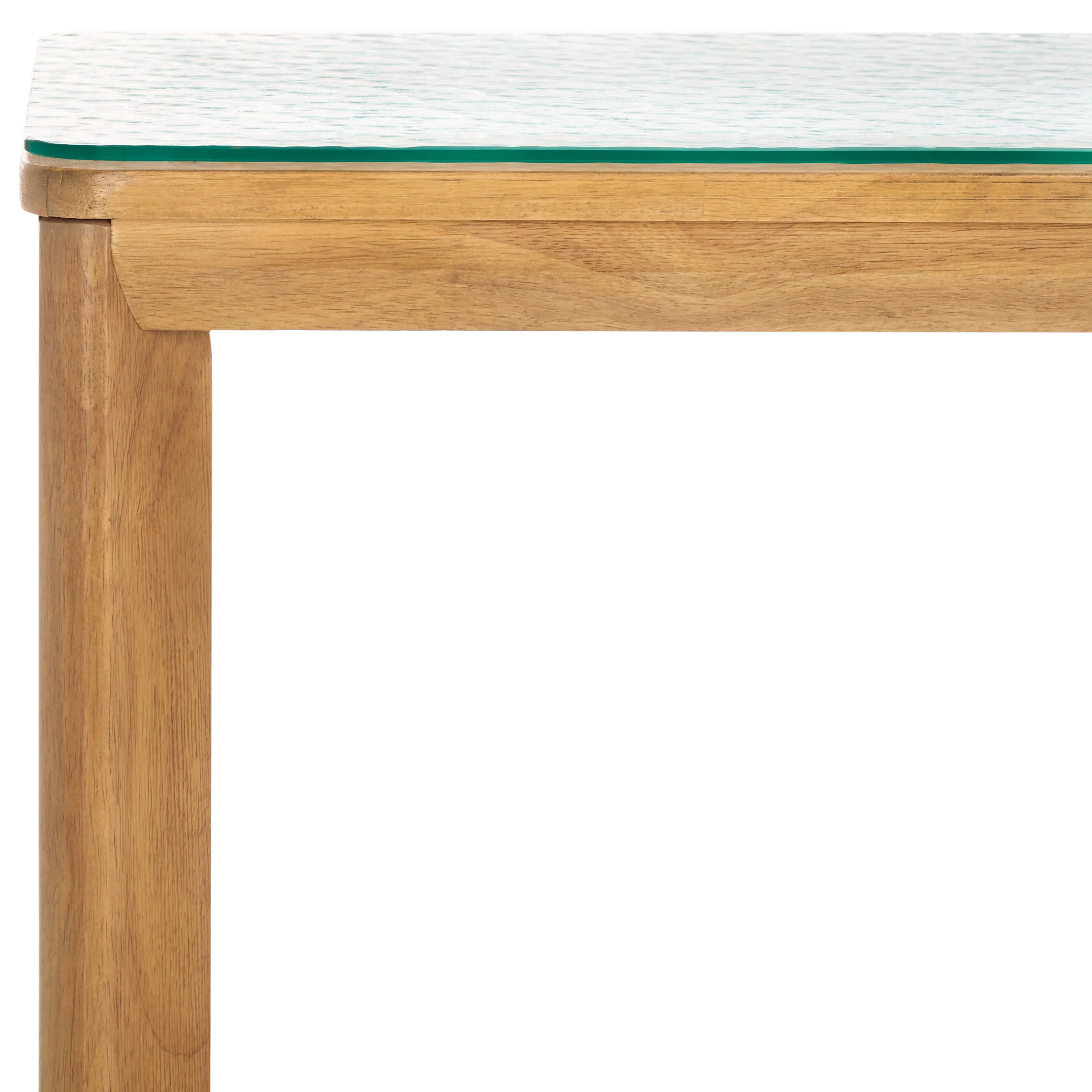 Benecarlo Glass Top Console Table - Image 5