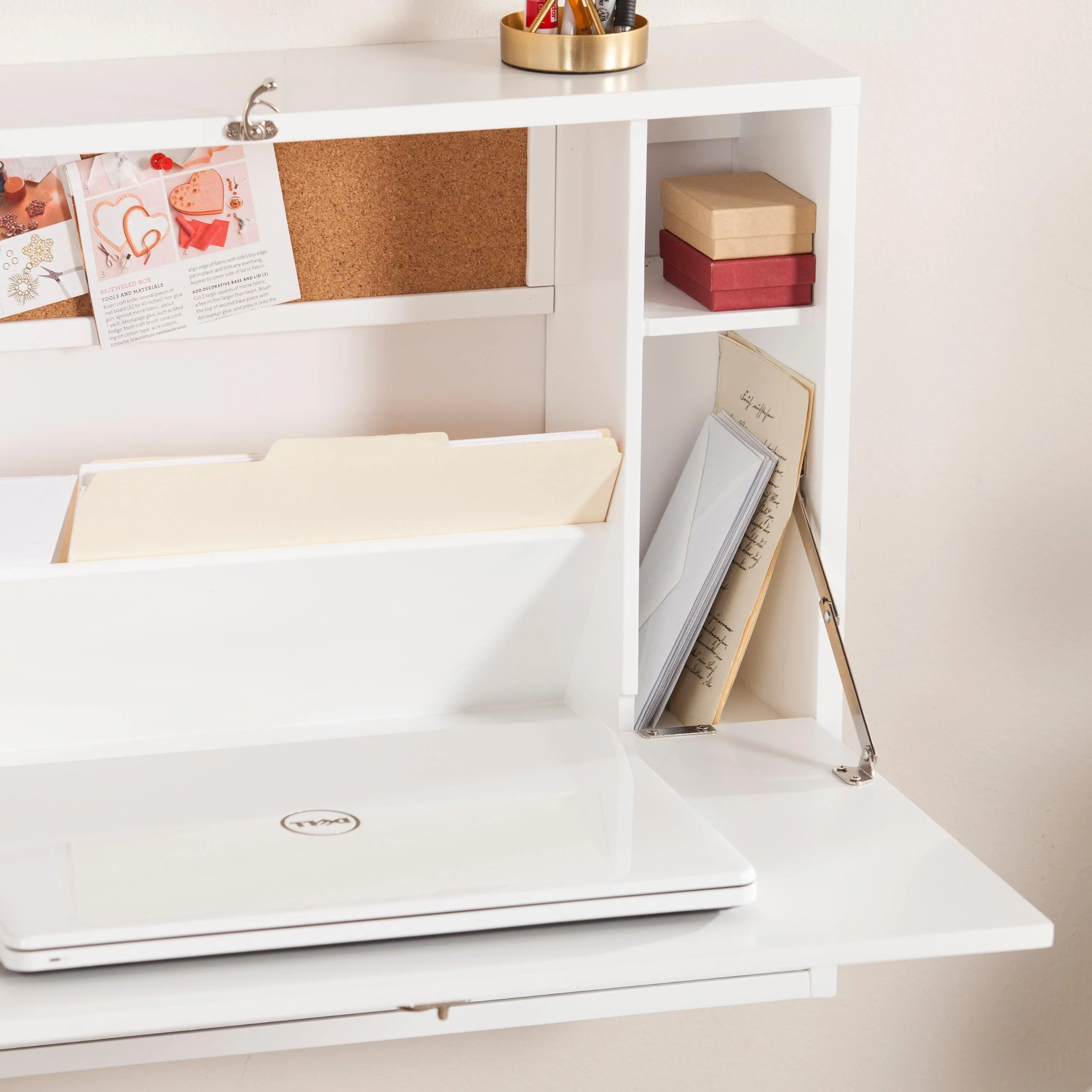Benwick Wall Mount Folding Laptop Desk - Image 9