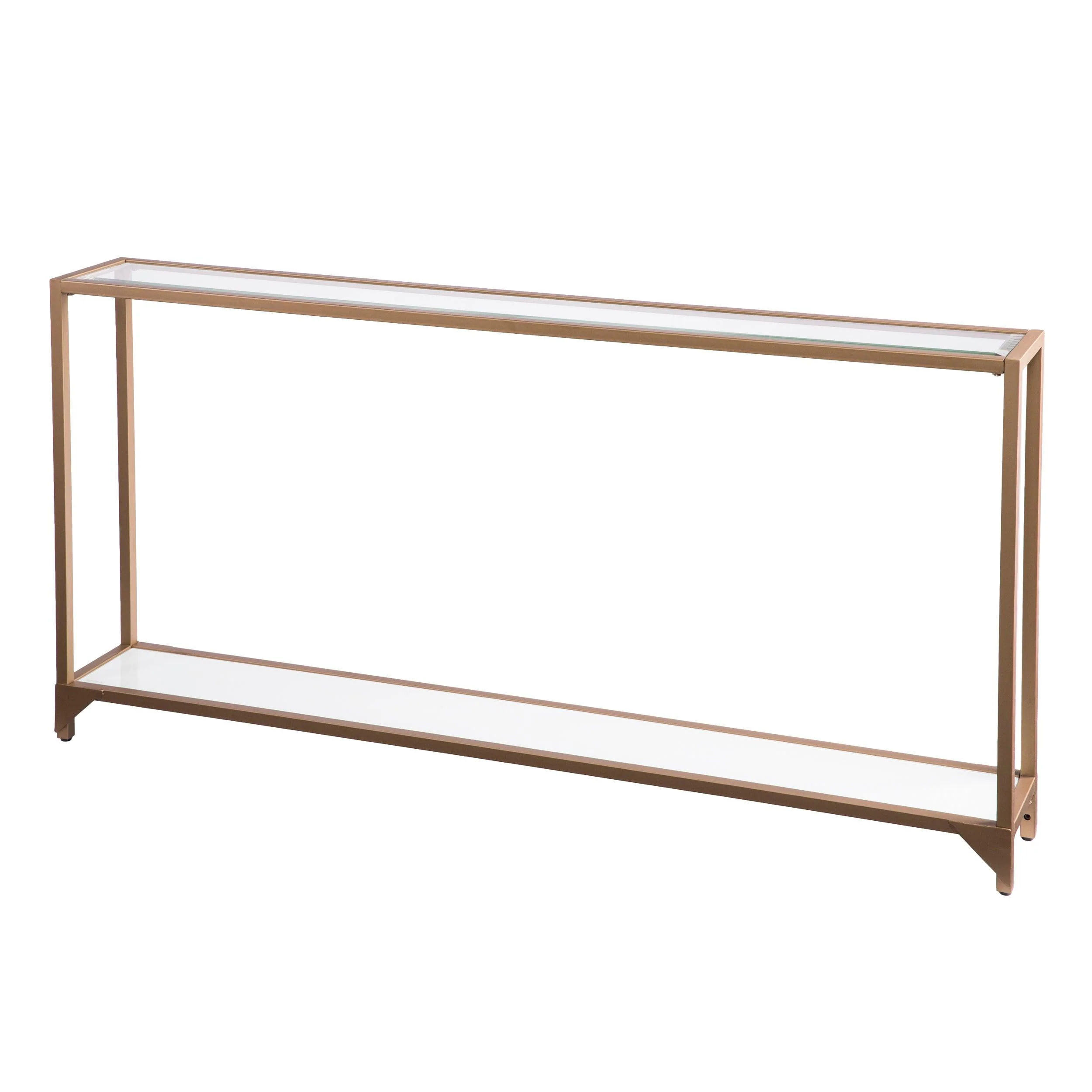 Bergen Narrow Console Table - Gold - Image 5