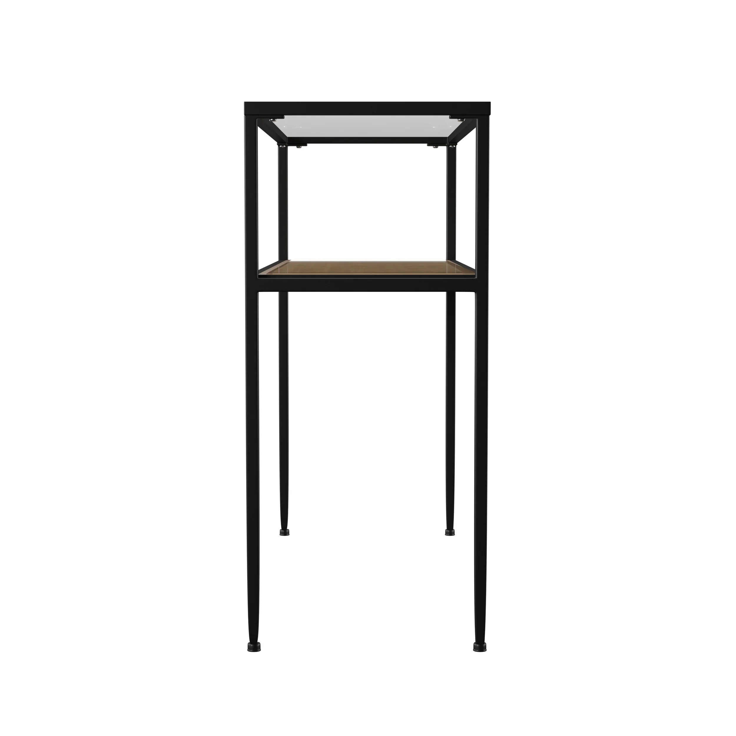 Bladeston Glass-Top Console Table - Image 4