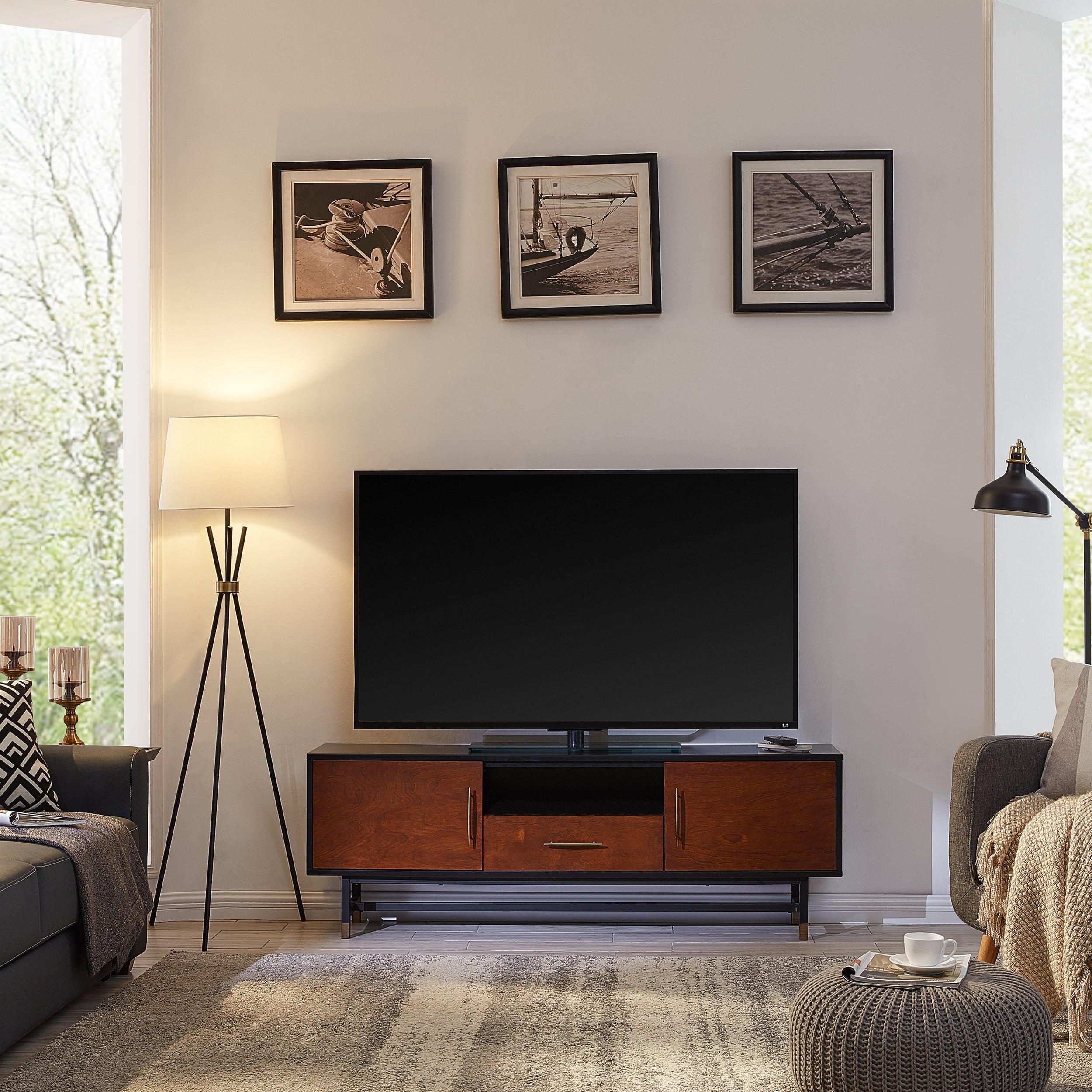 Blynn Midcentury Modern Media Console - Image 2