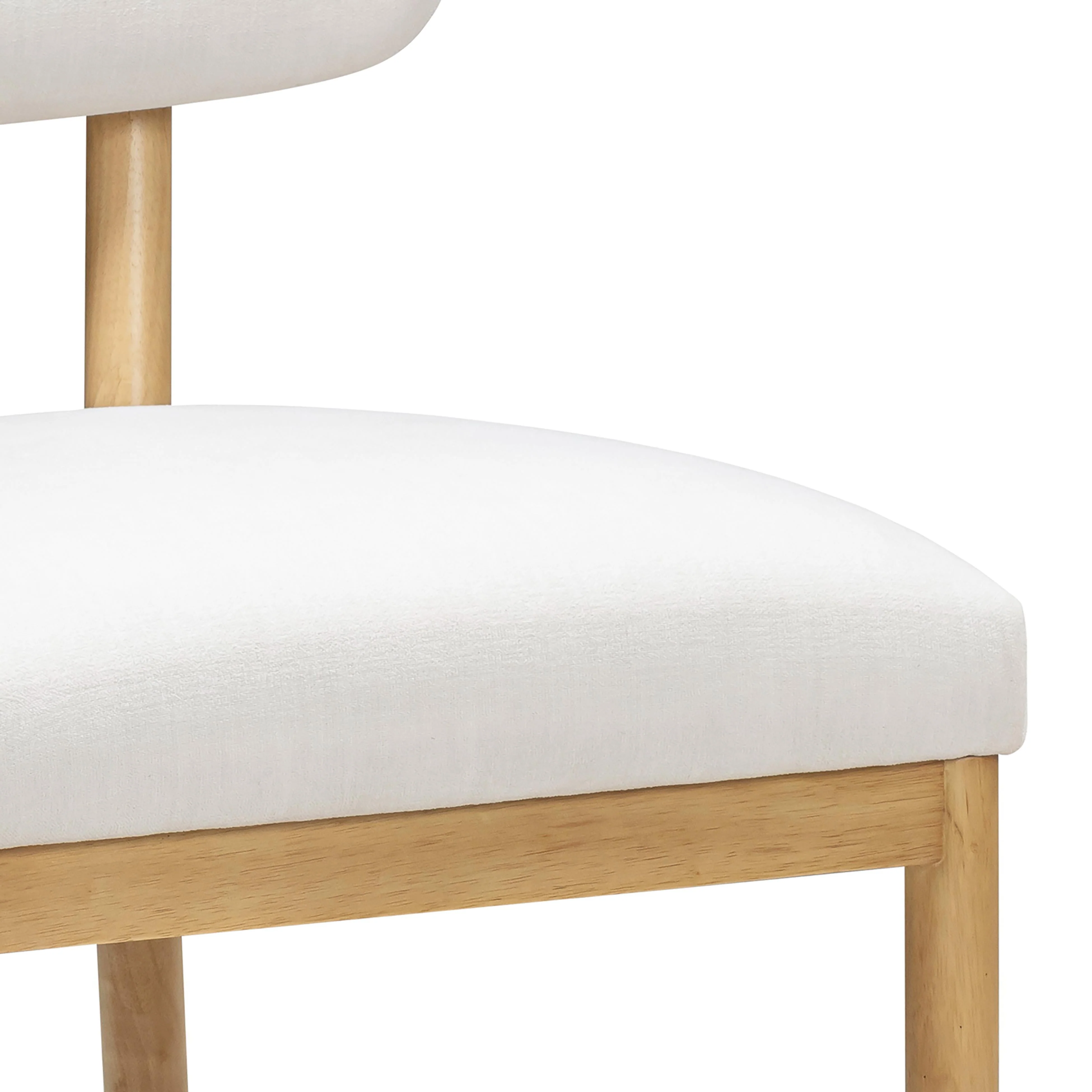 Bobbie Upcycled Performance Fabric Dining Chair - Image 5