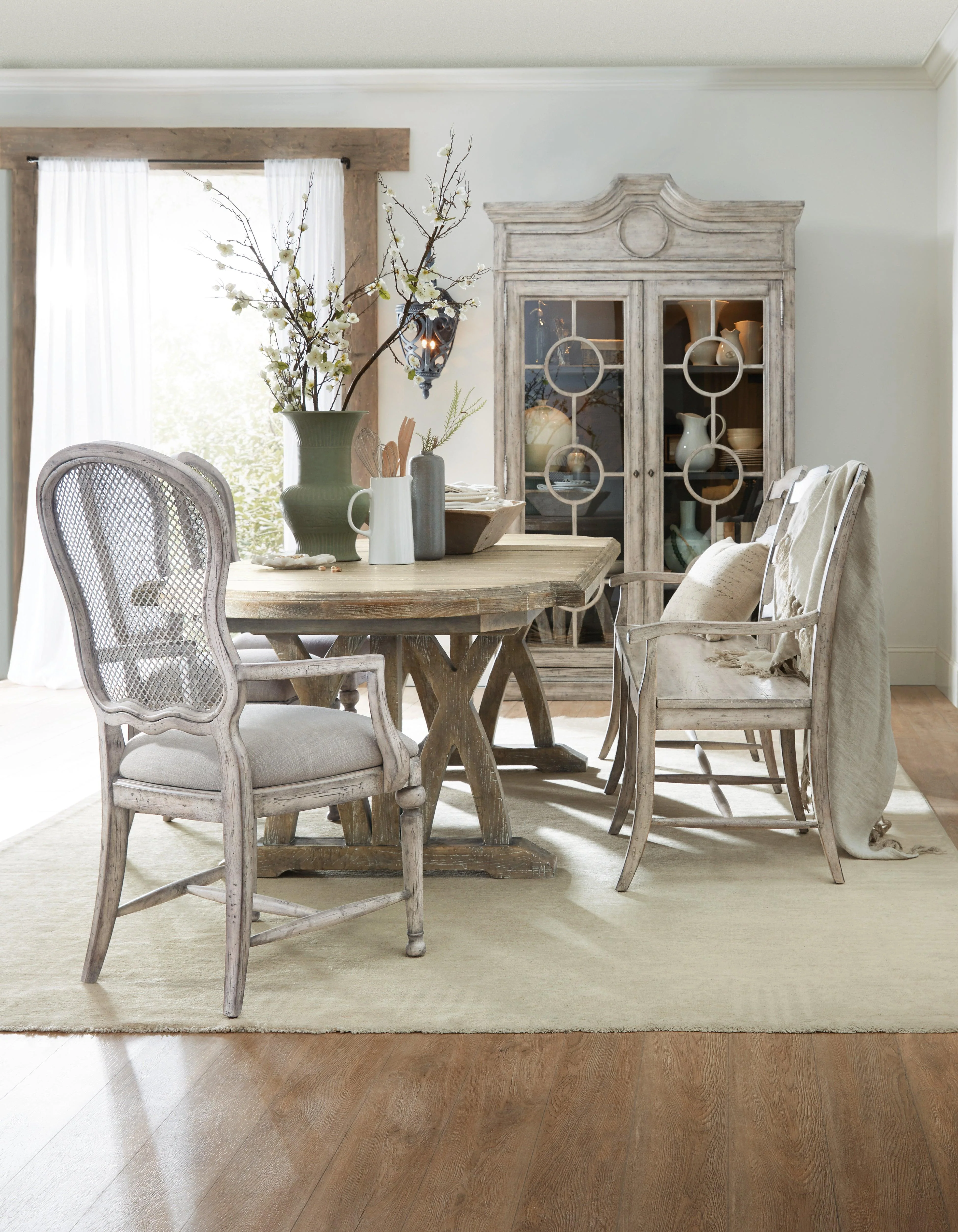 Boheme Gaston Metal Back Side Chair - Set of 2 - Image 7