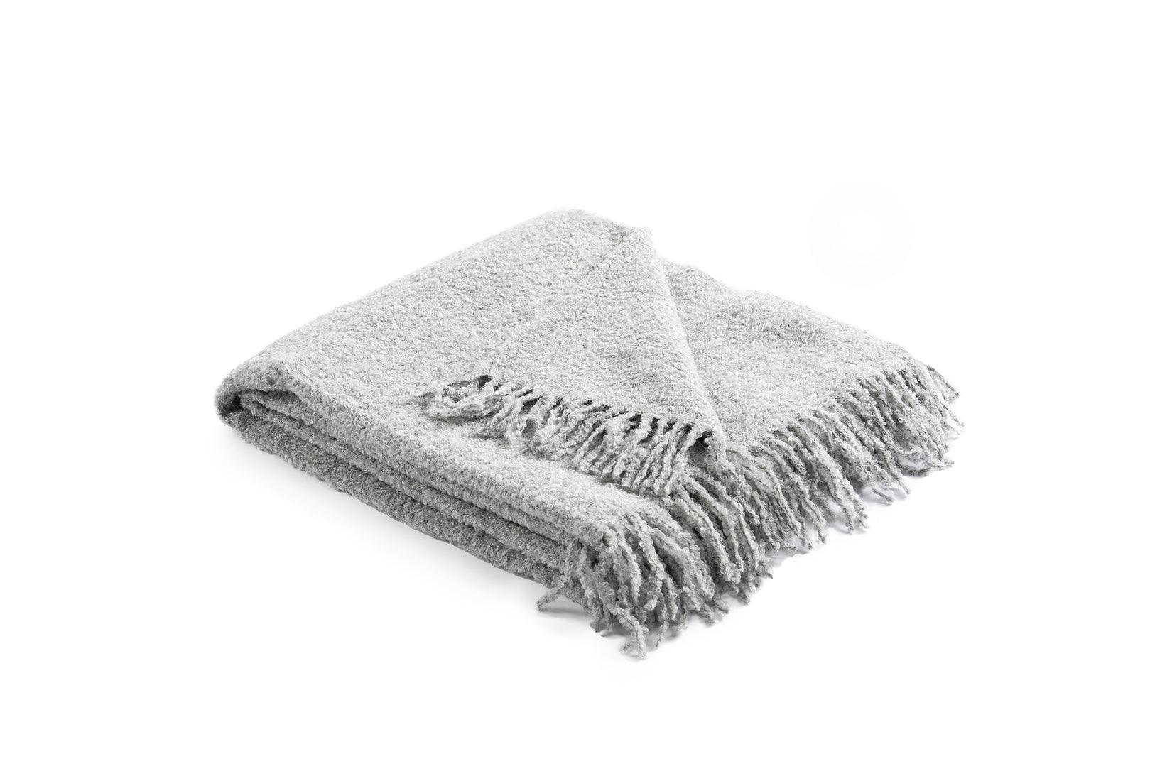 Boucle Baby Alpaca Throw - Image 8