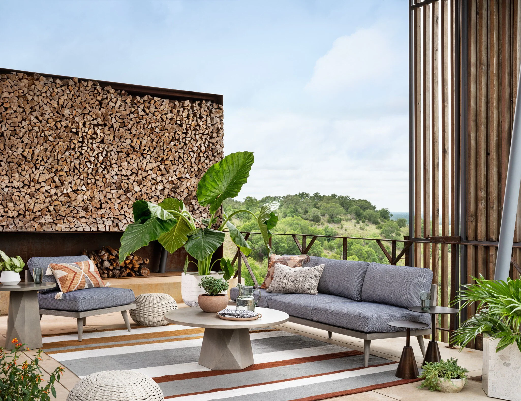 Bowman Outdoor End Table - Image 9