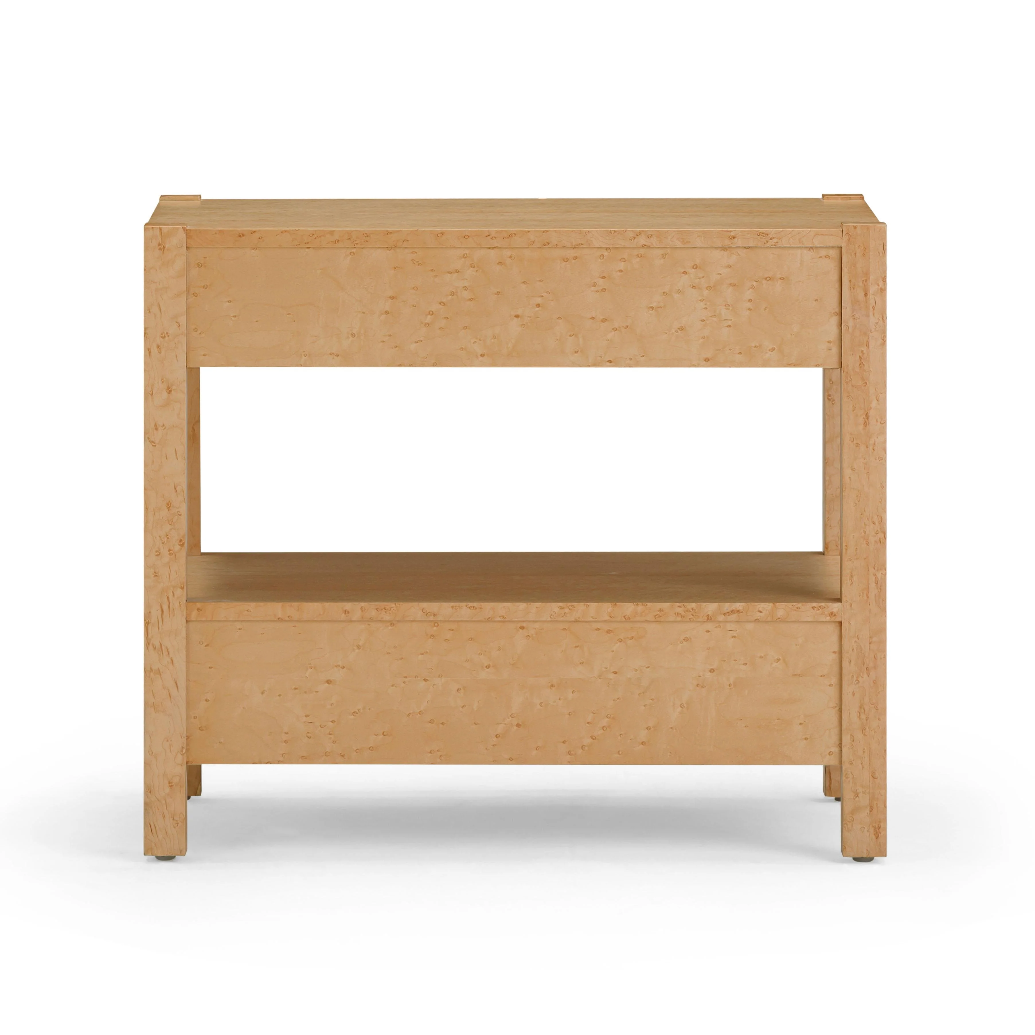Brandyss 26" Burl 2-Drawer Nightstand - Image 5