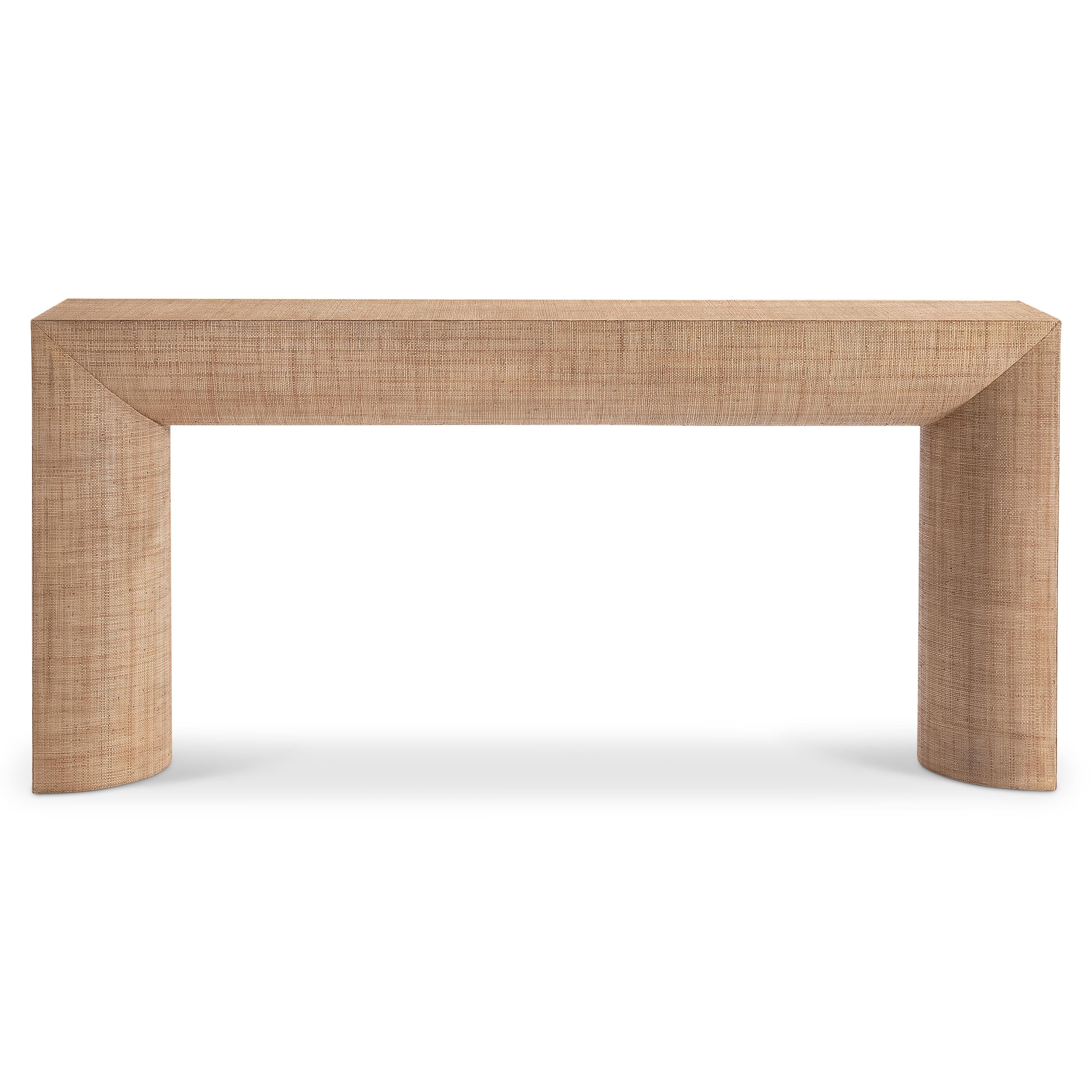 Brasea Woven Console Table - Image 2