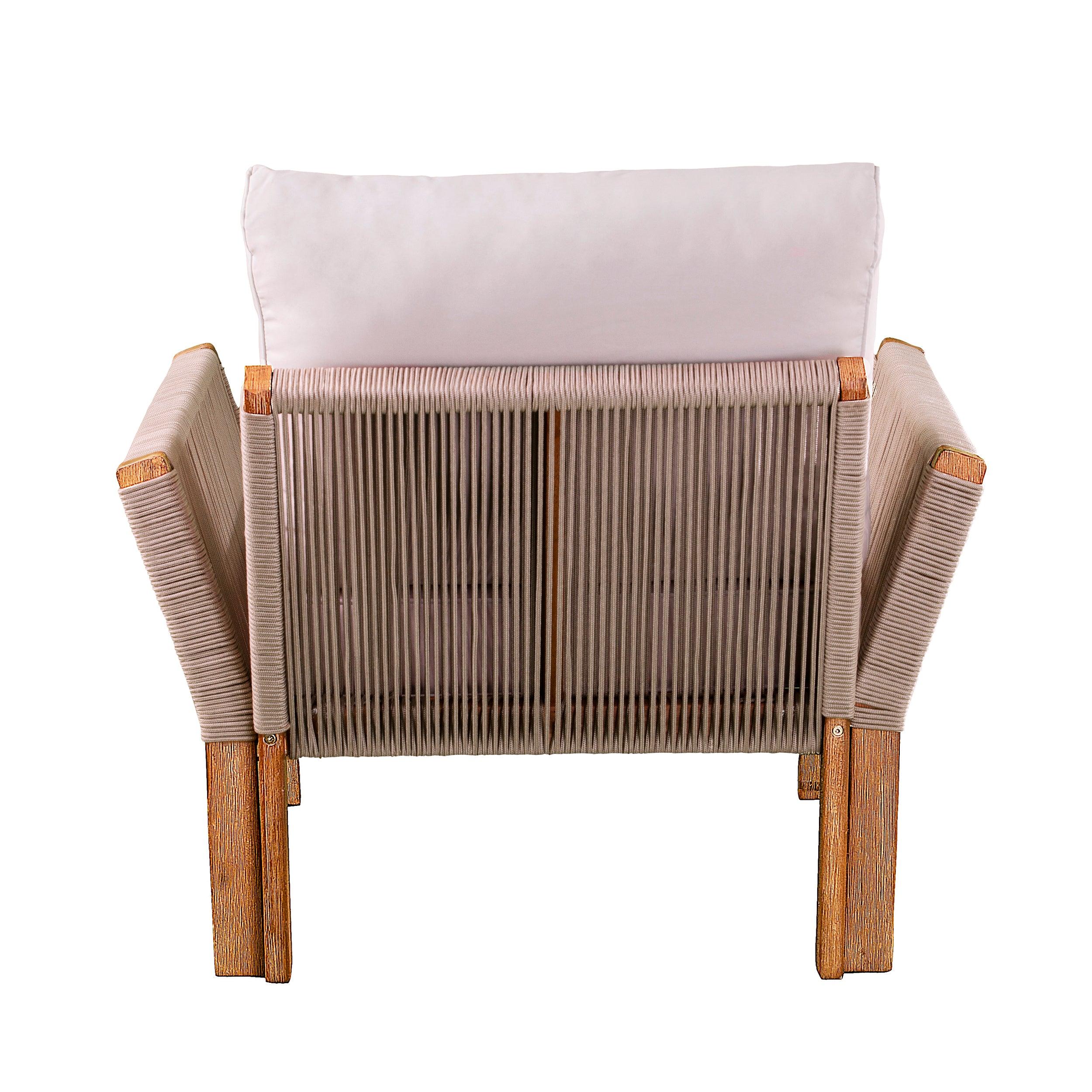 Brendina Outdoor Armchair w/ Cushions – 2pc Set - Image 5