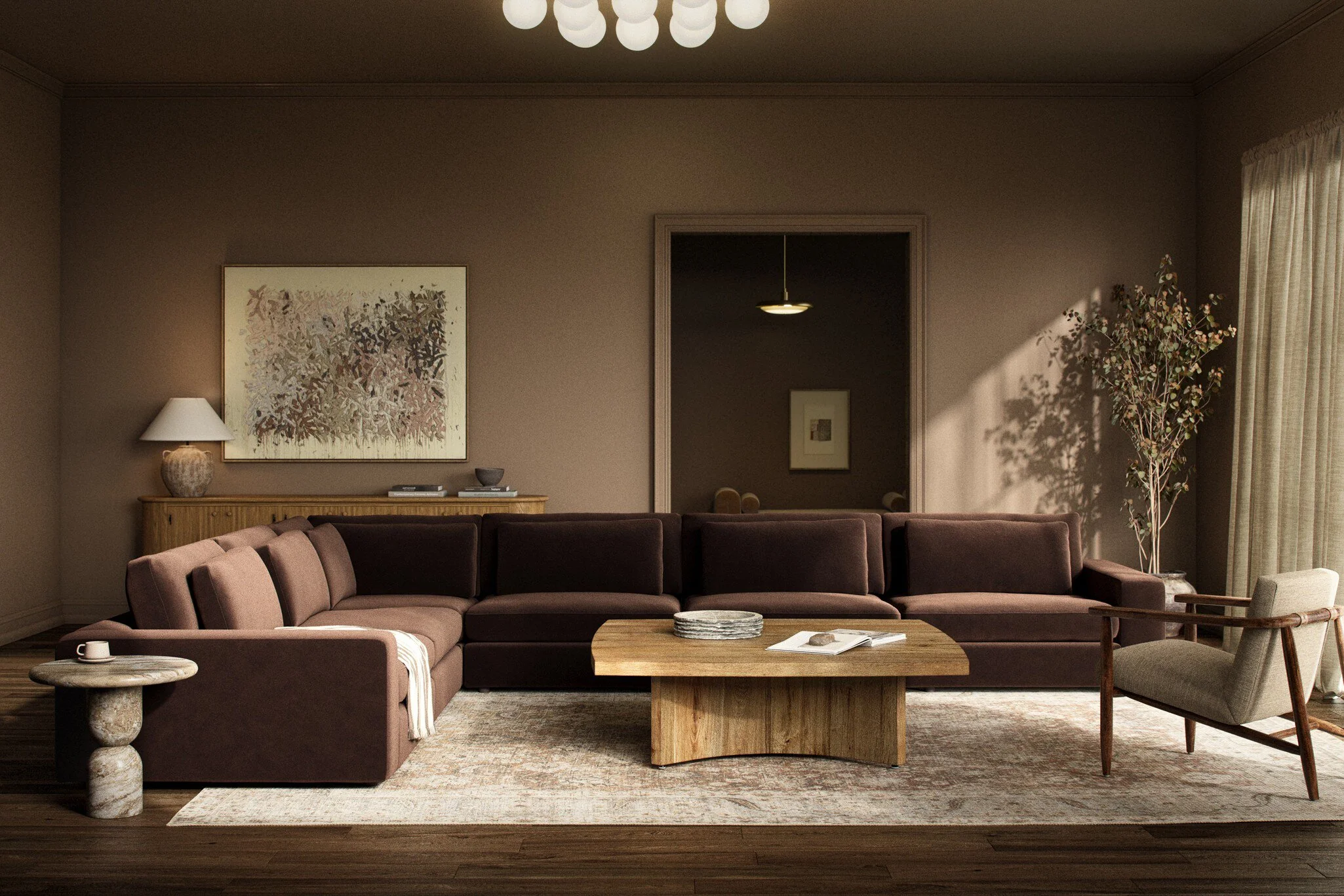 Brinton Square Coffee Table - Image 9