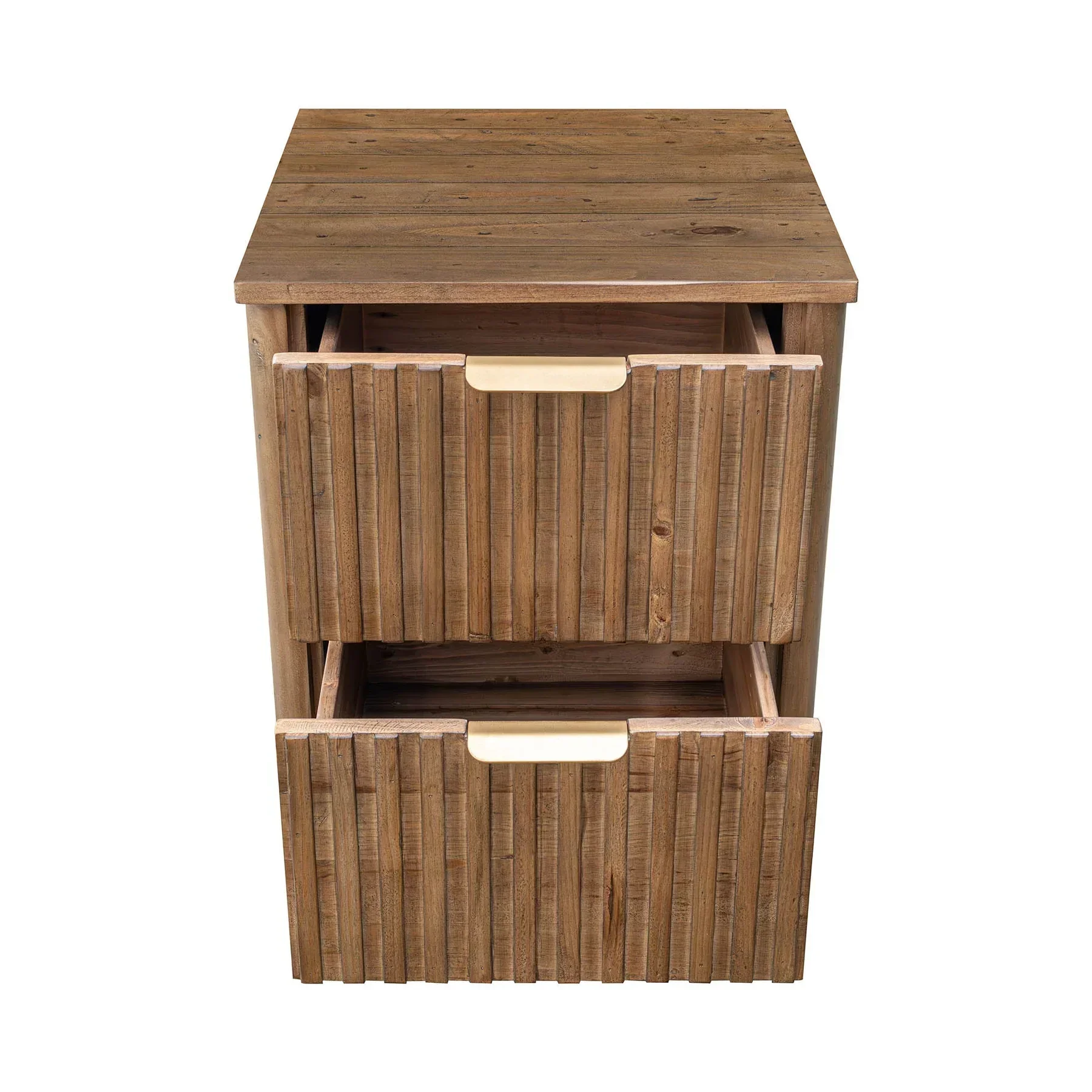 Britanica 2 Drawer Nightstand - Image 4